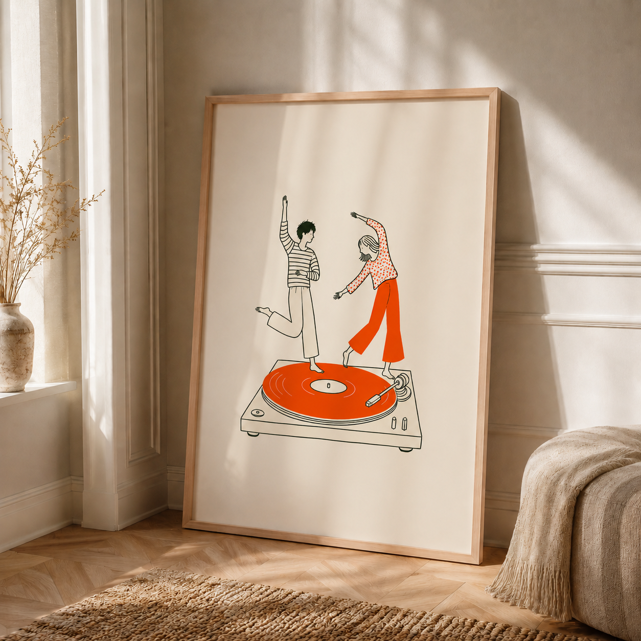 Dancing In The Groove Wall Art
