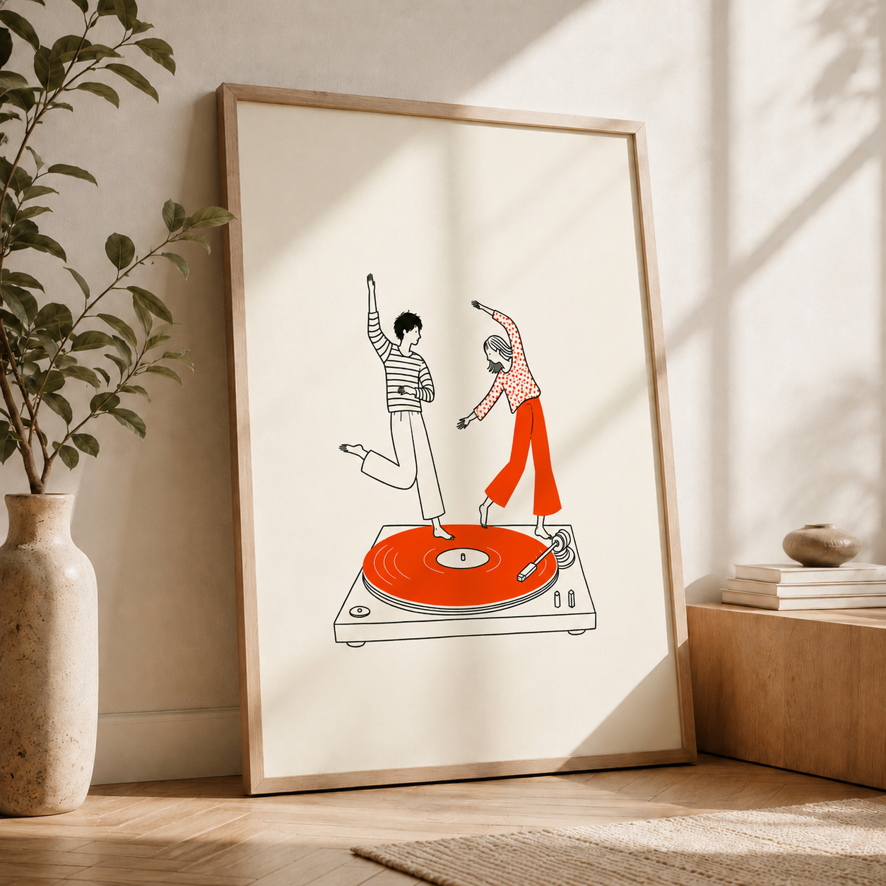 Dancing In The Groove Wall Art
