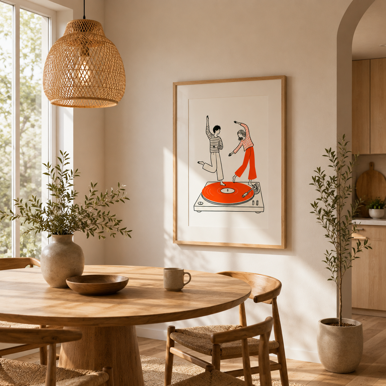 Dancing In The Groove Wall Art