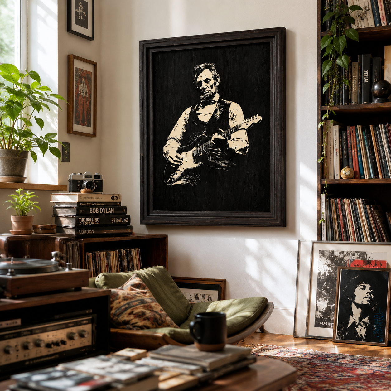 Abe And His Axe Wall Art