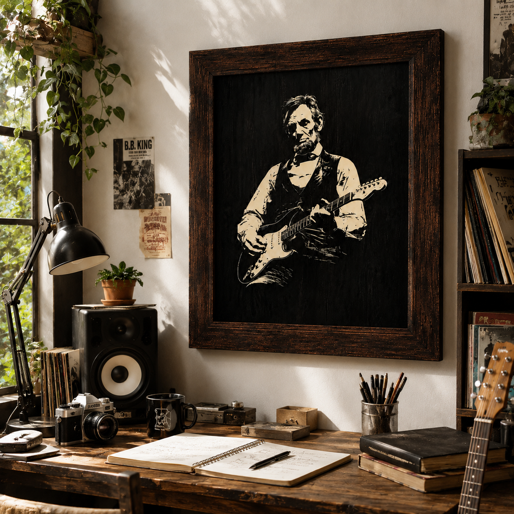 Abe And His Axe Wall Art