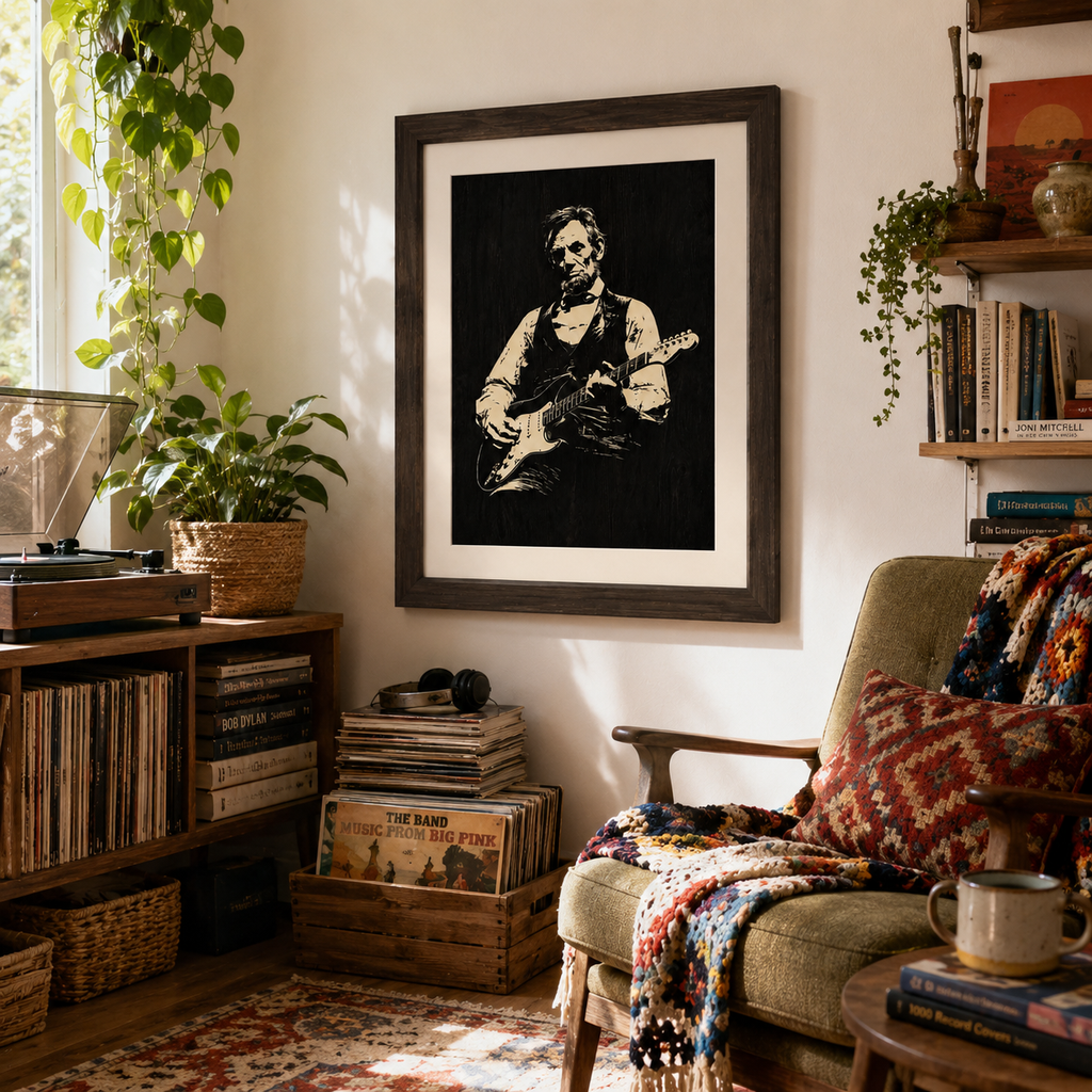 Abe And His Axe Wall Art
