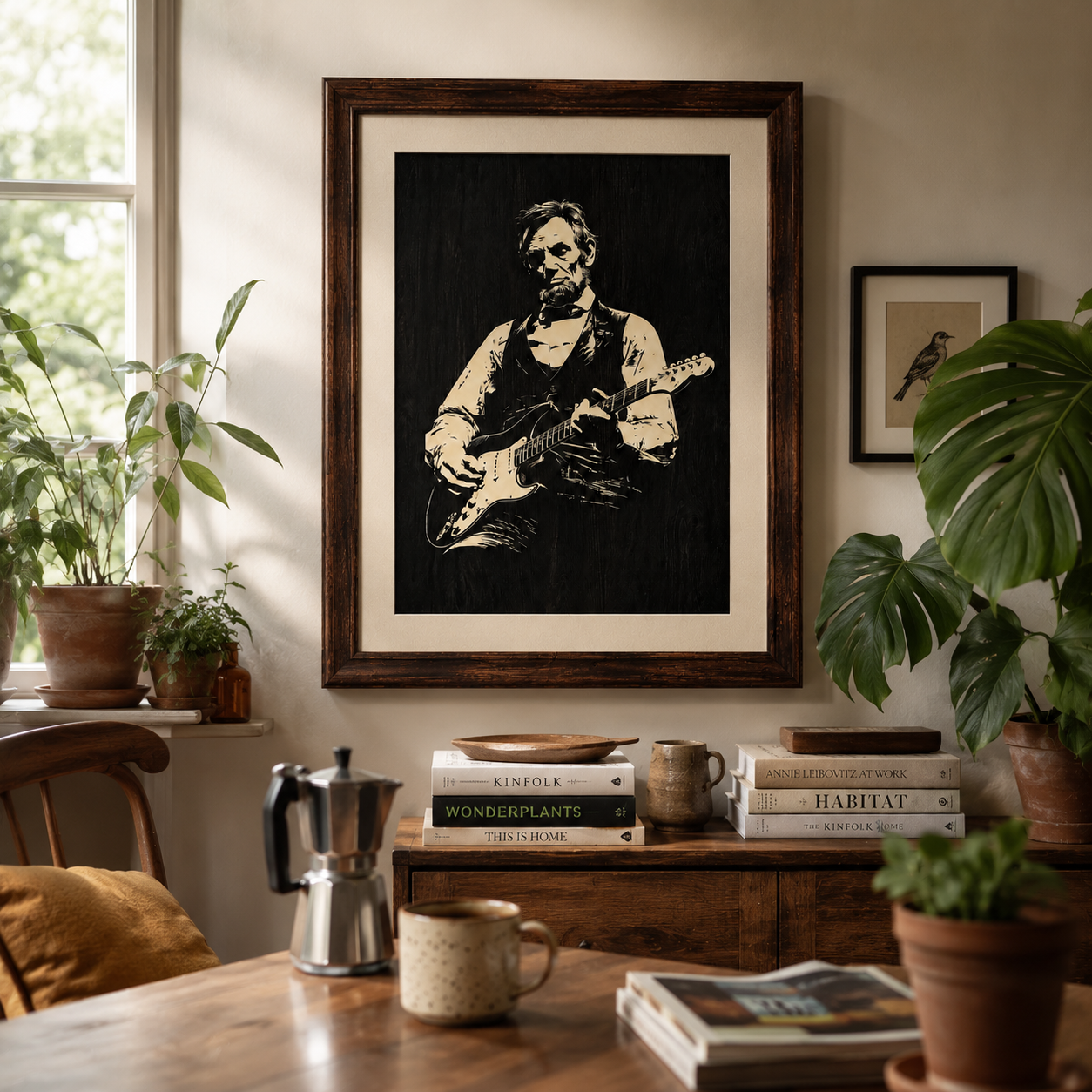Abe And His Axe Wall Art