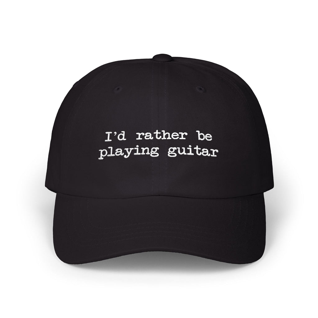 I'd Rather Be Playing Guitar Hat