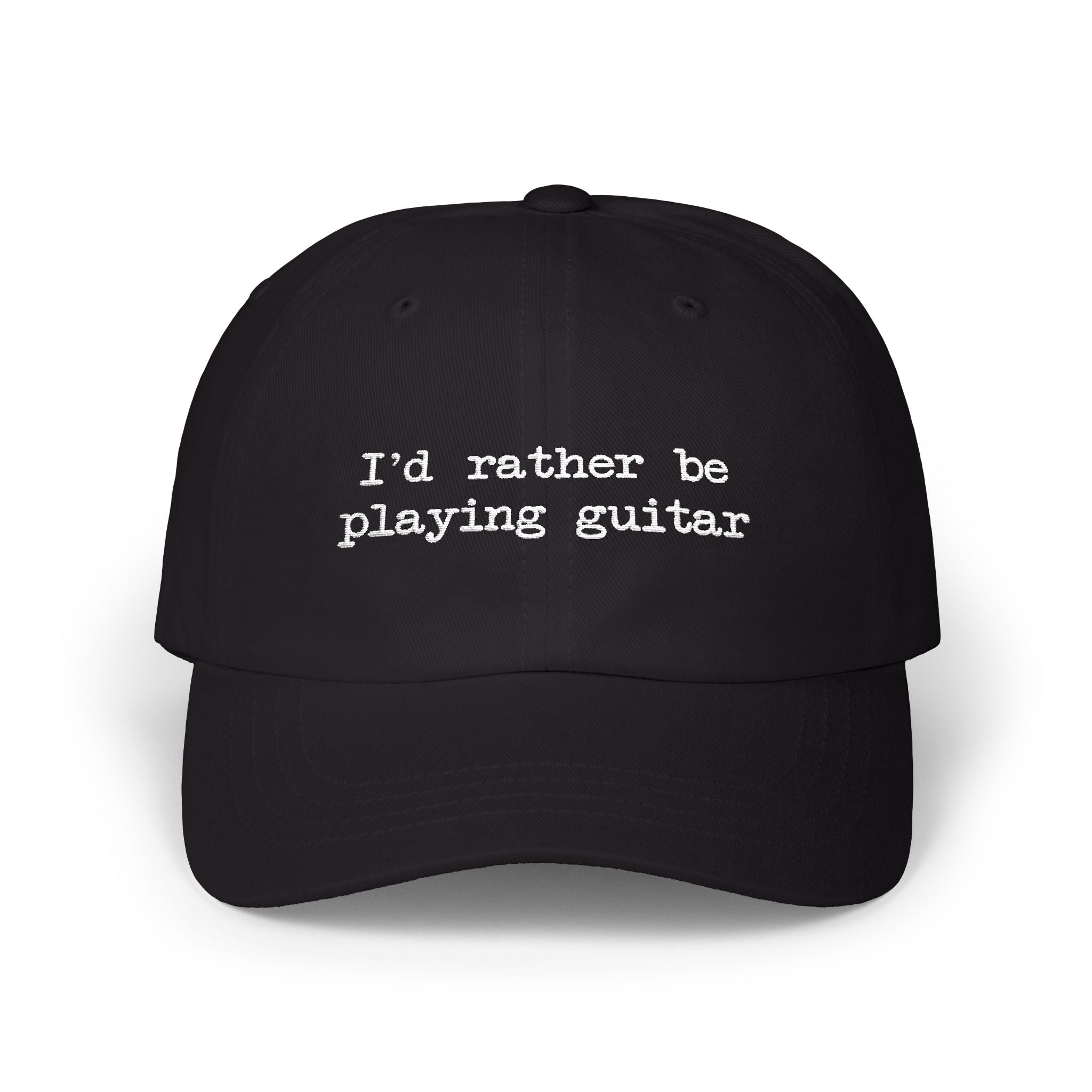 I'd Rather Be Playing Guitar Hat
