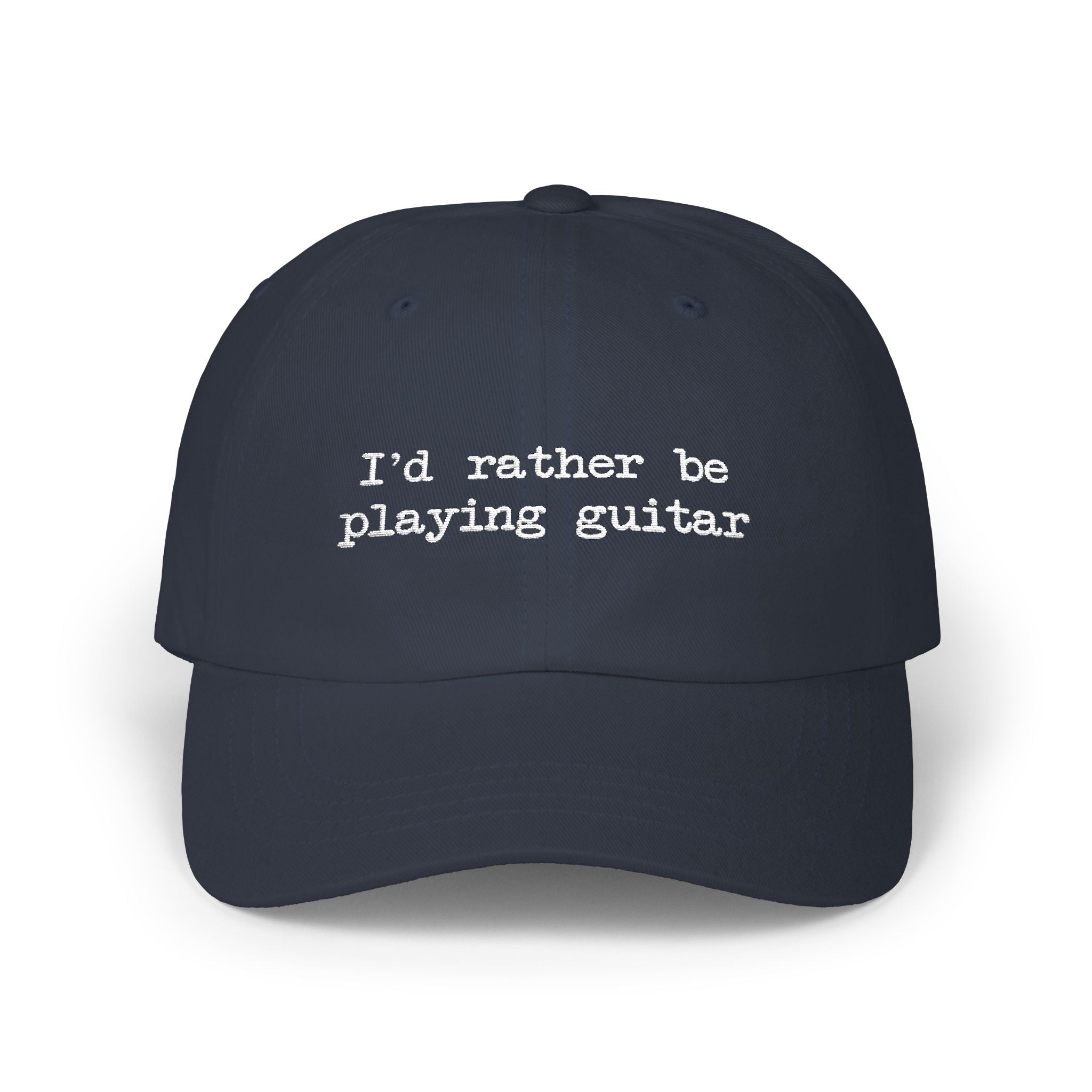 I'd Rather Be Playing Guitar Hat