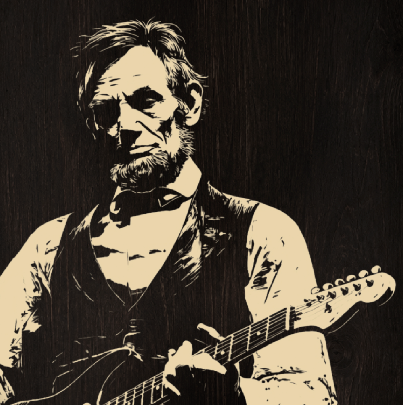 Abe And His Axe Wall Art