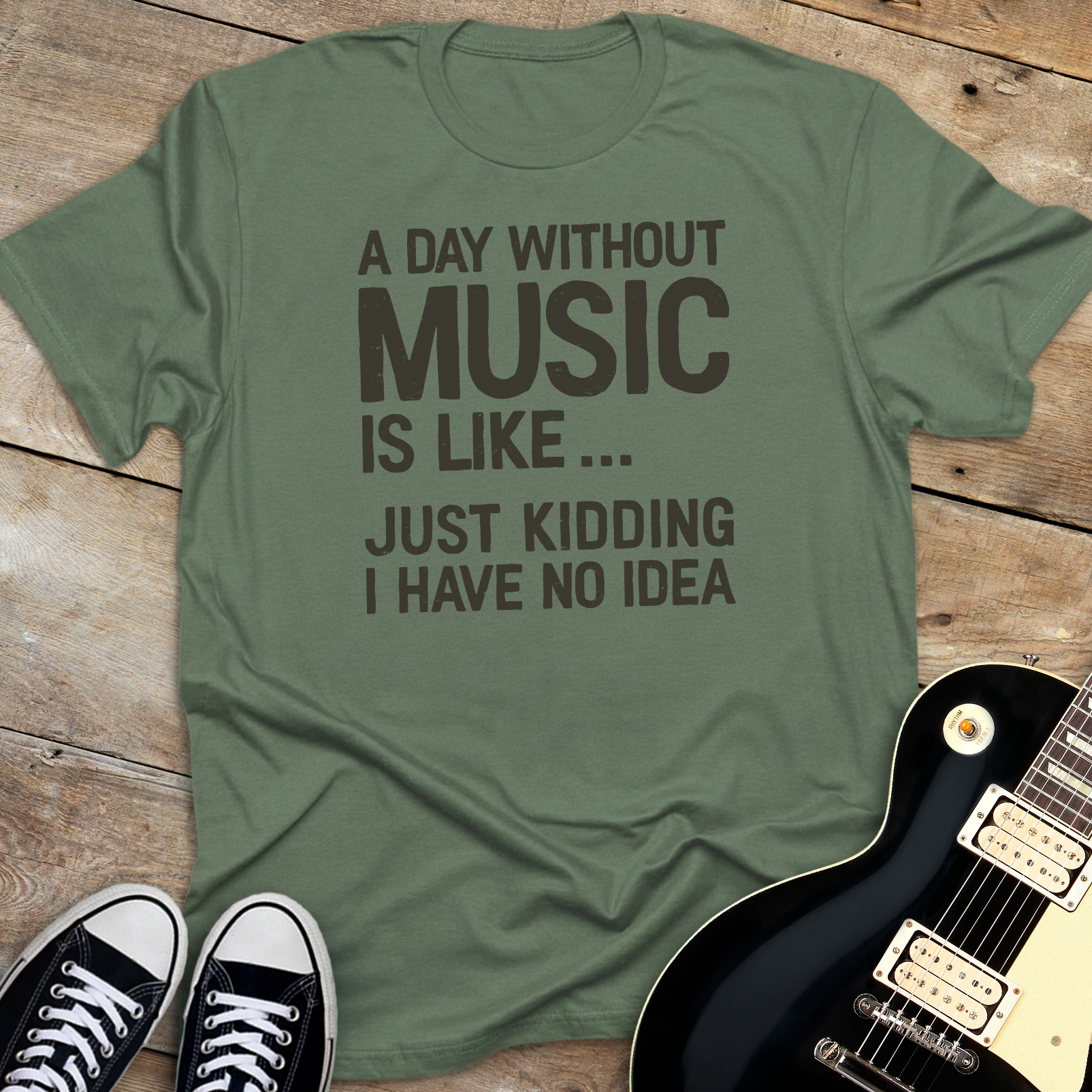 A Day Without Music T-shirt