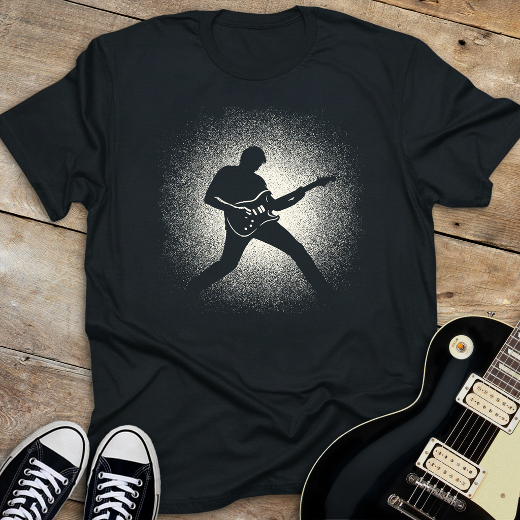 Backlit Guitarist T-shirt