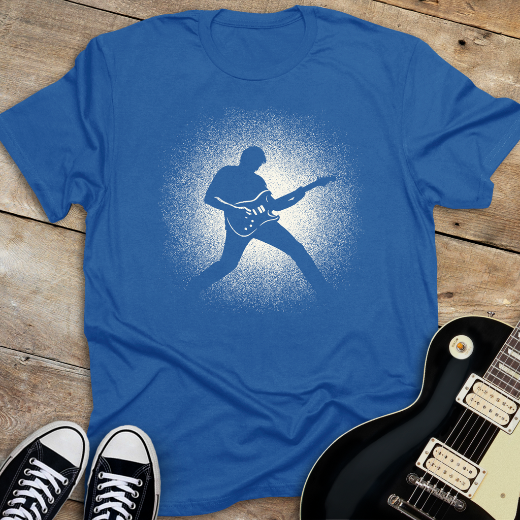 Backlit Guitarist T-shirt