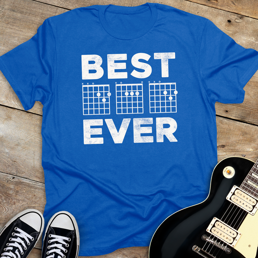 Best Dad Ever (chord chart) T-shirt