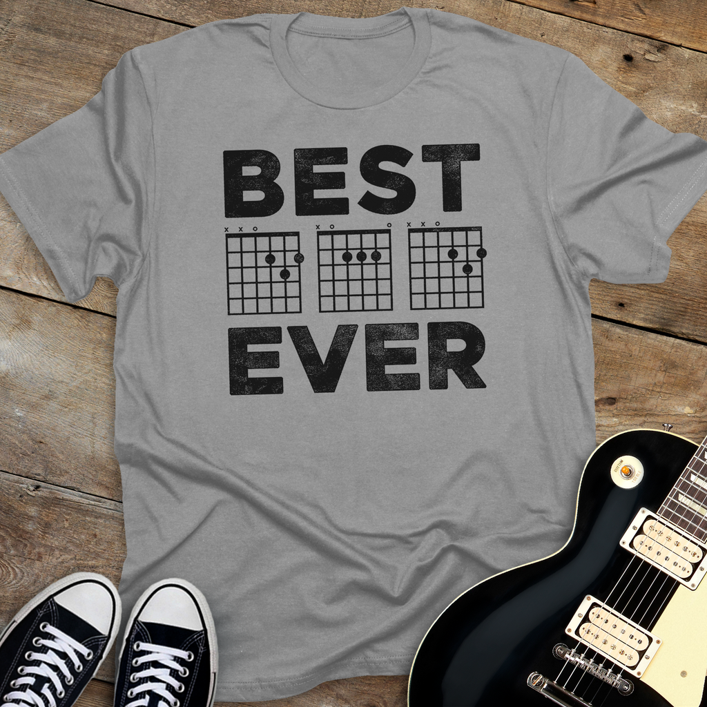 Best Dad Ever (chord chart) T-shirt