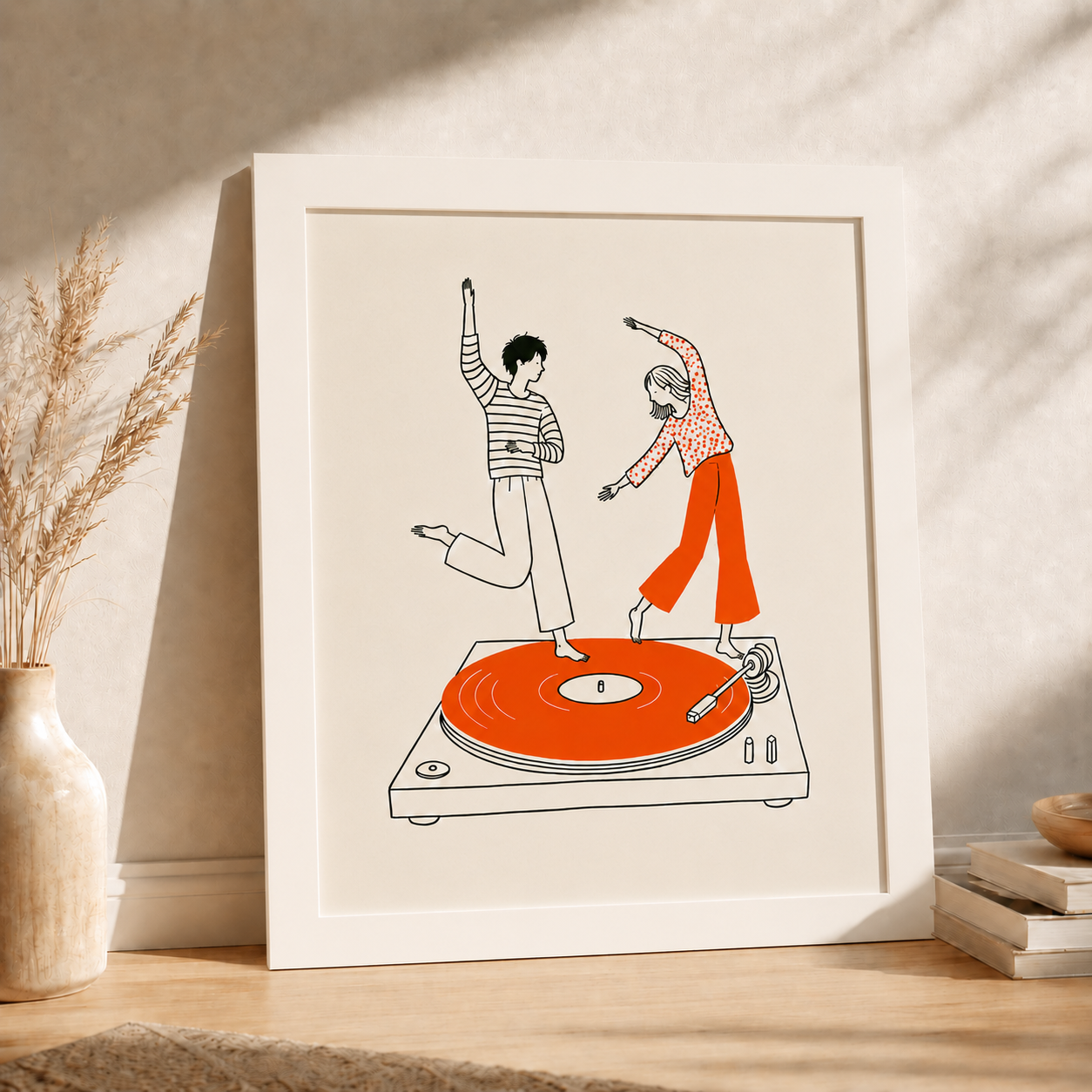 Dancing In The Groove Wall Art