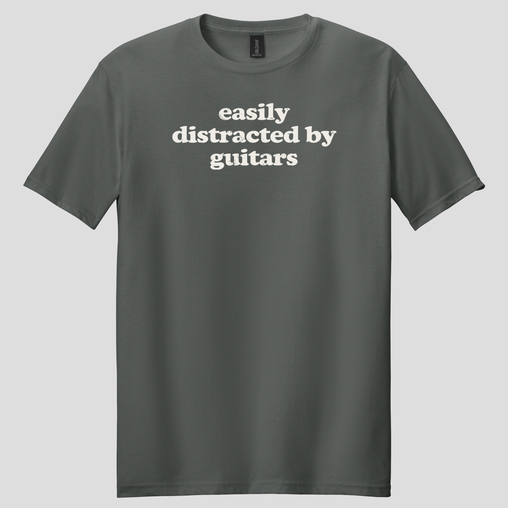 Easily Distracted By Guitars T-Shirt