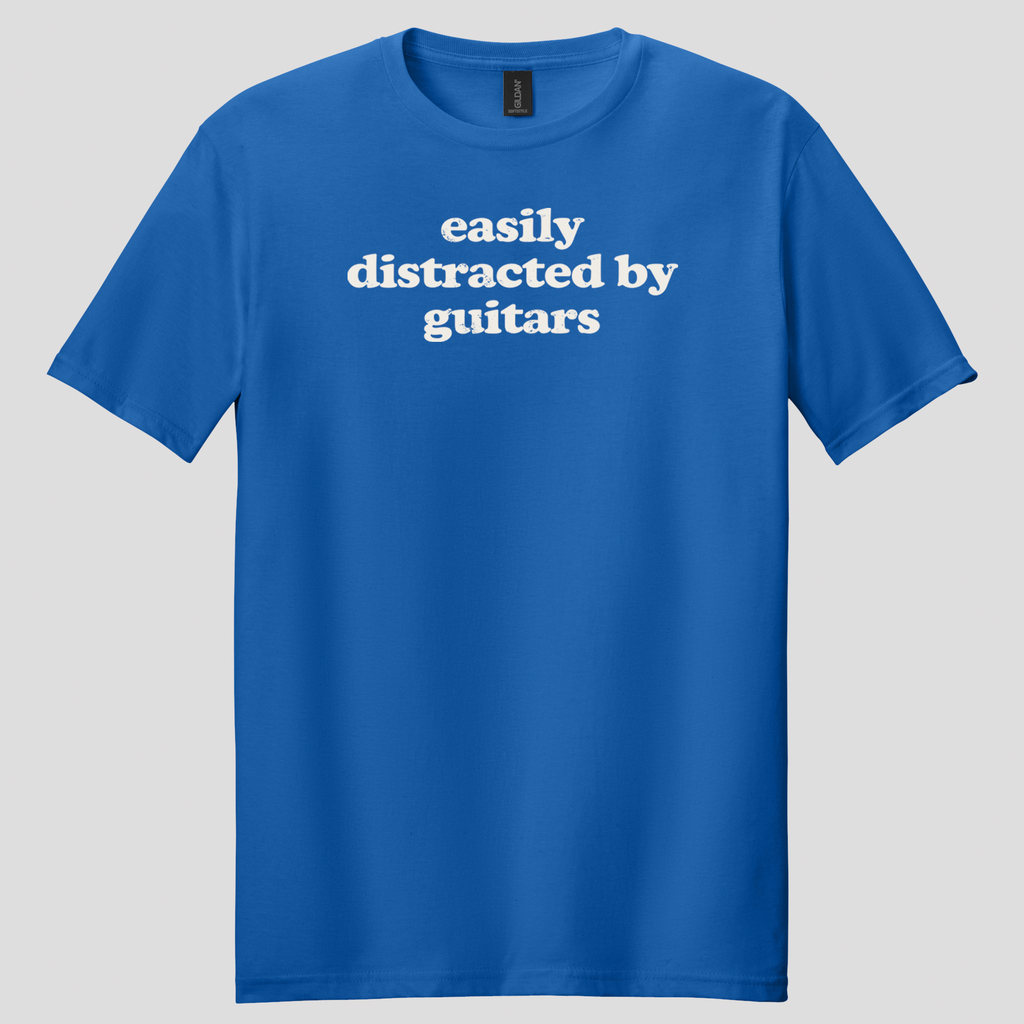 Easily Distracted By Guitars T-Shirt