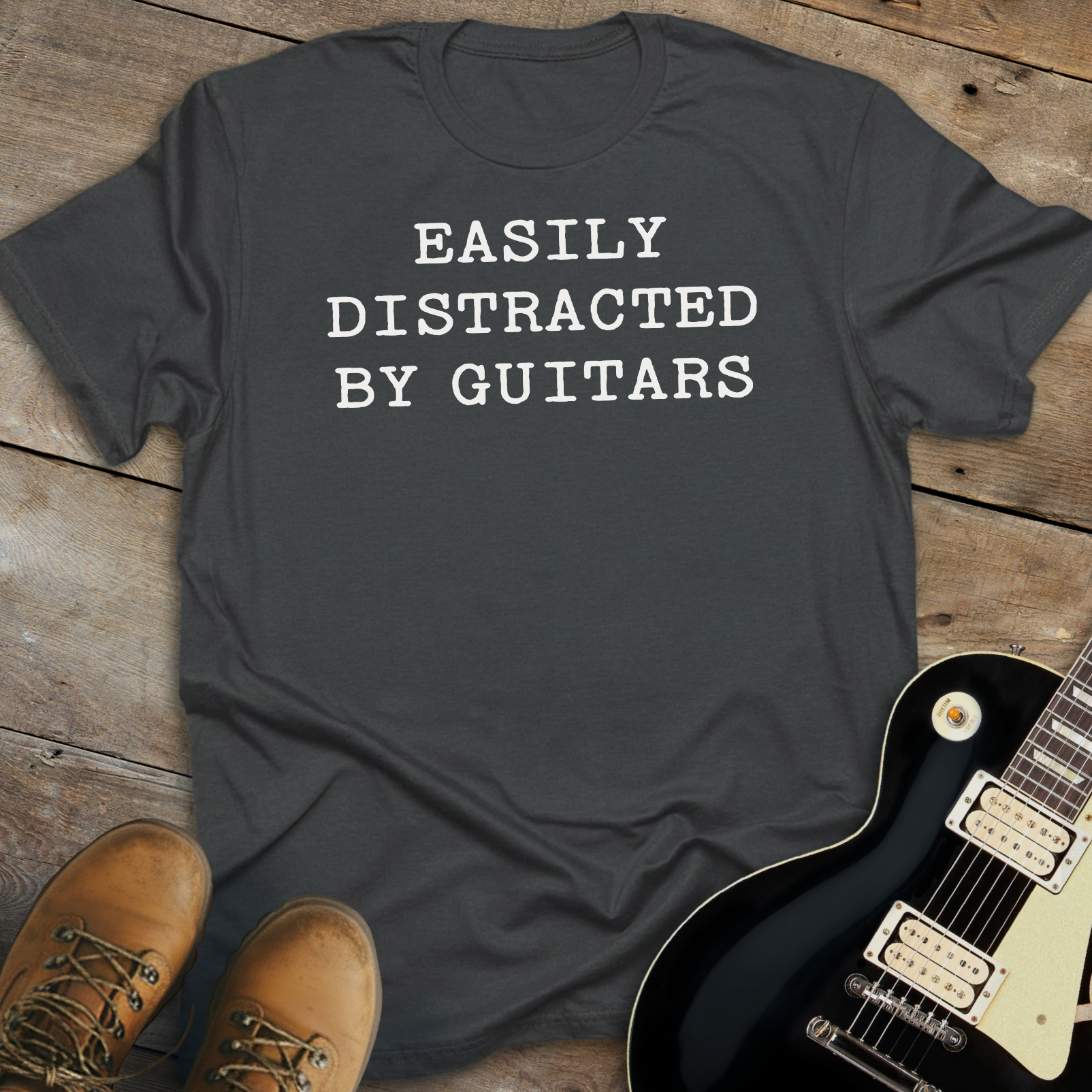 Easily Distracted By Guitars T-Shirt