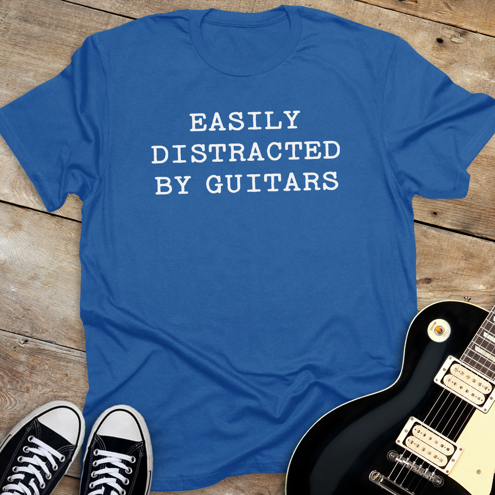 Easily Distracted By Guitars T-Shirt