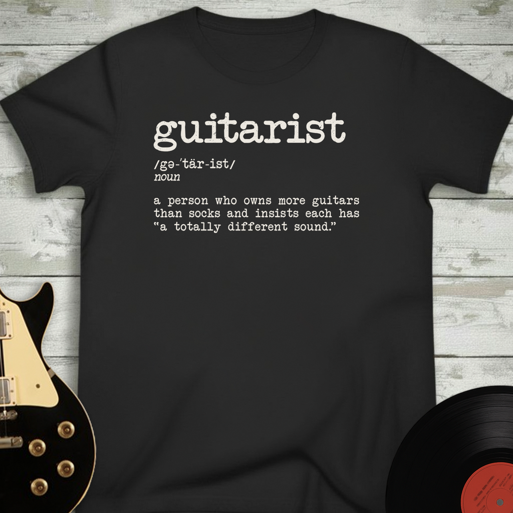 Guitarist Definition T-Shirt