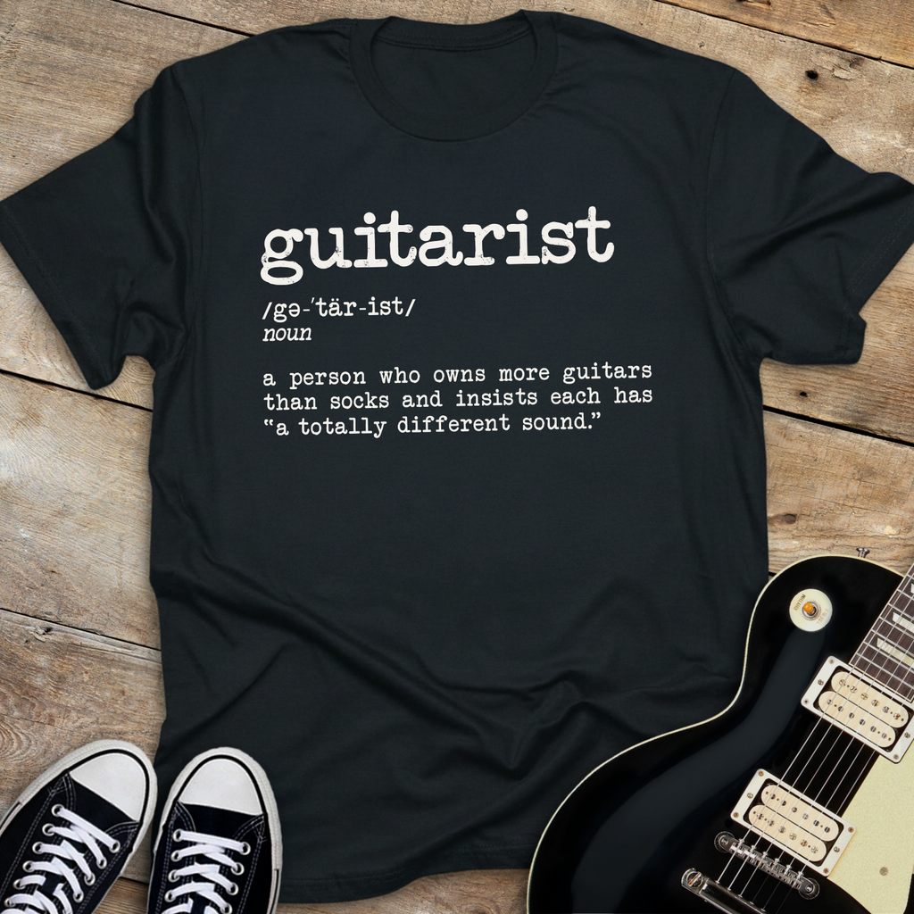 Guitarist Definition T-Shirt