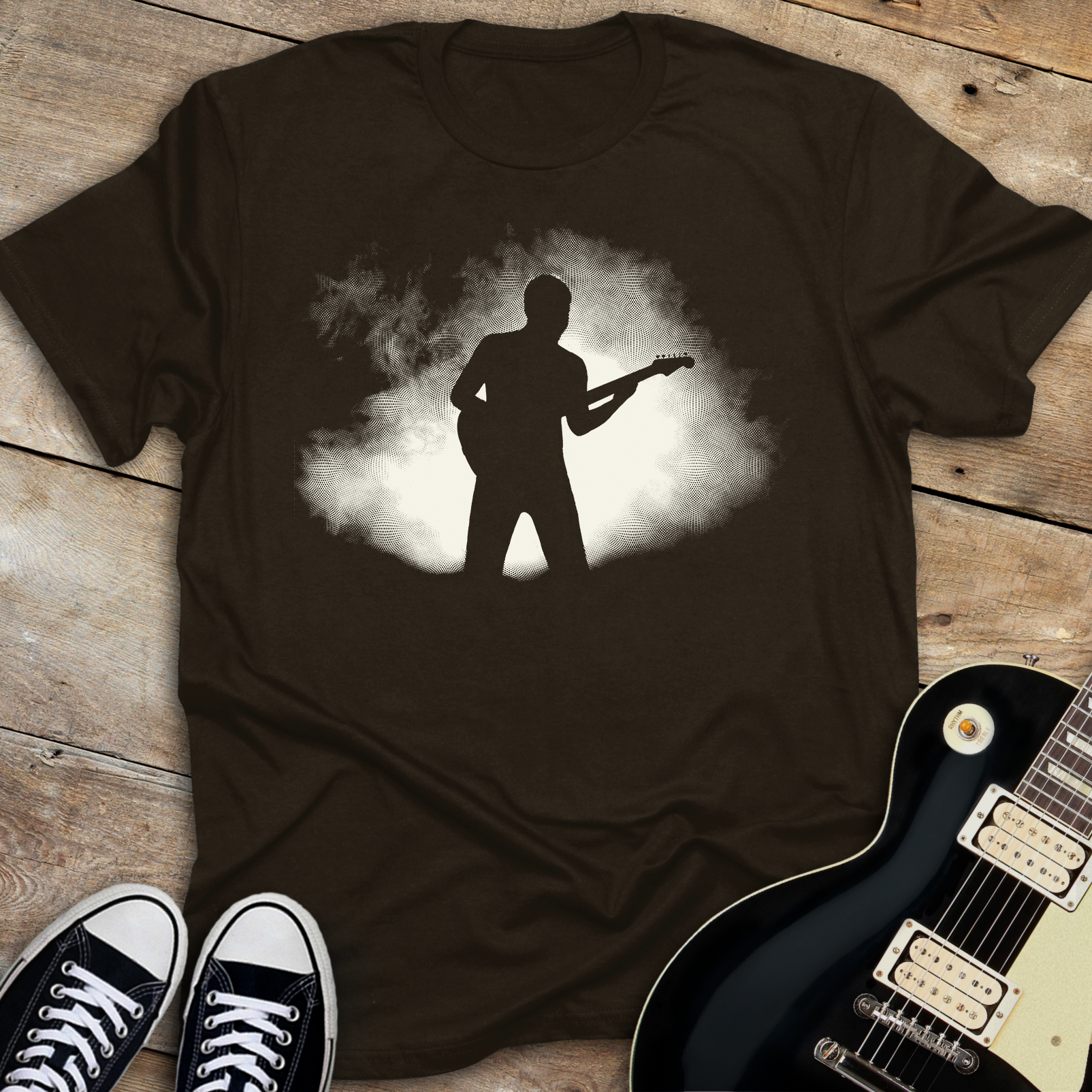 Guitarist Silhouette T-shirt