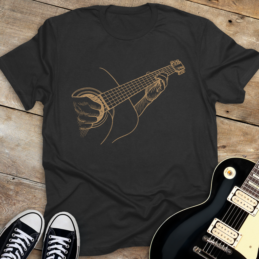 Guitarist Sketch T-shirt