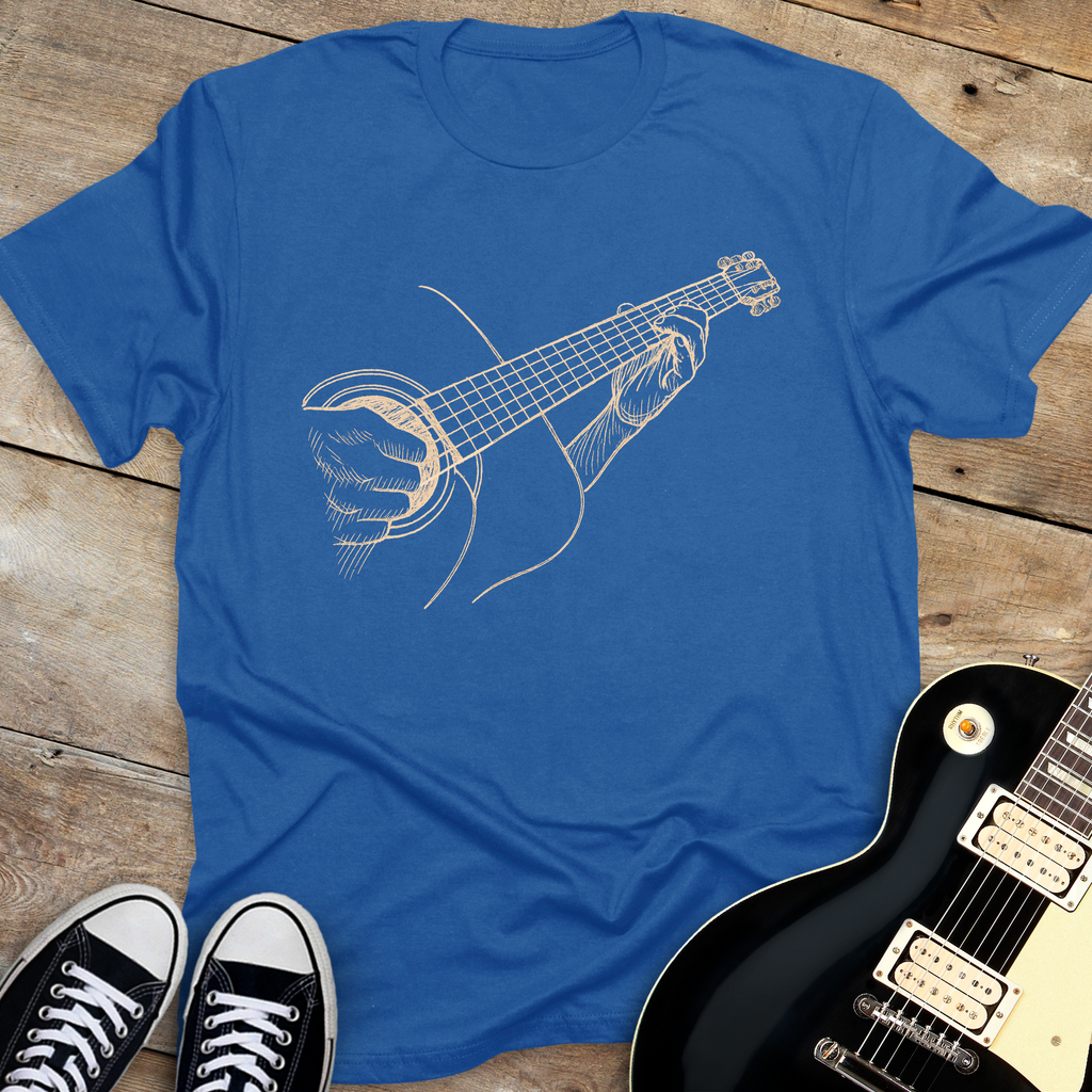 Guitarist Sketch T-shirt