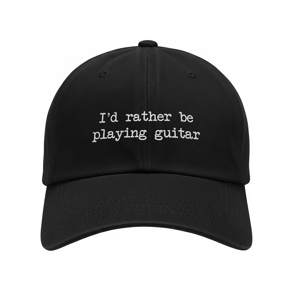 I'd Rather Be Playing Guitar Hat