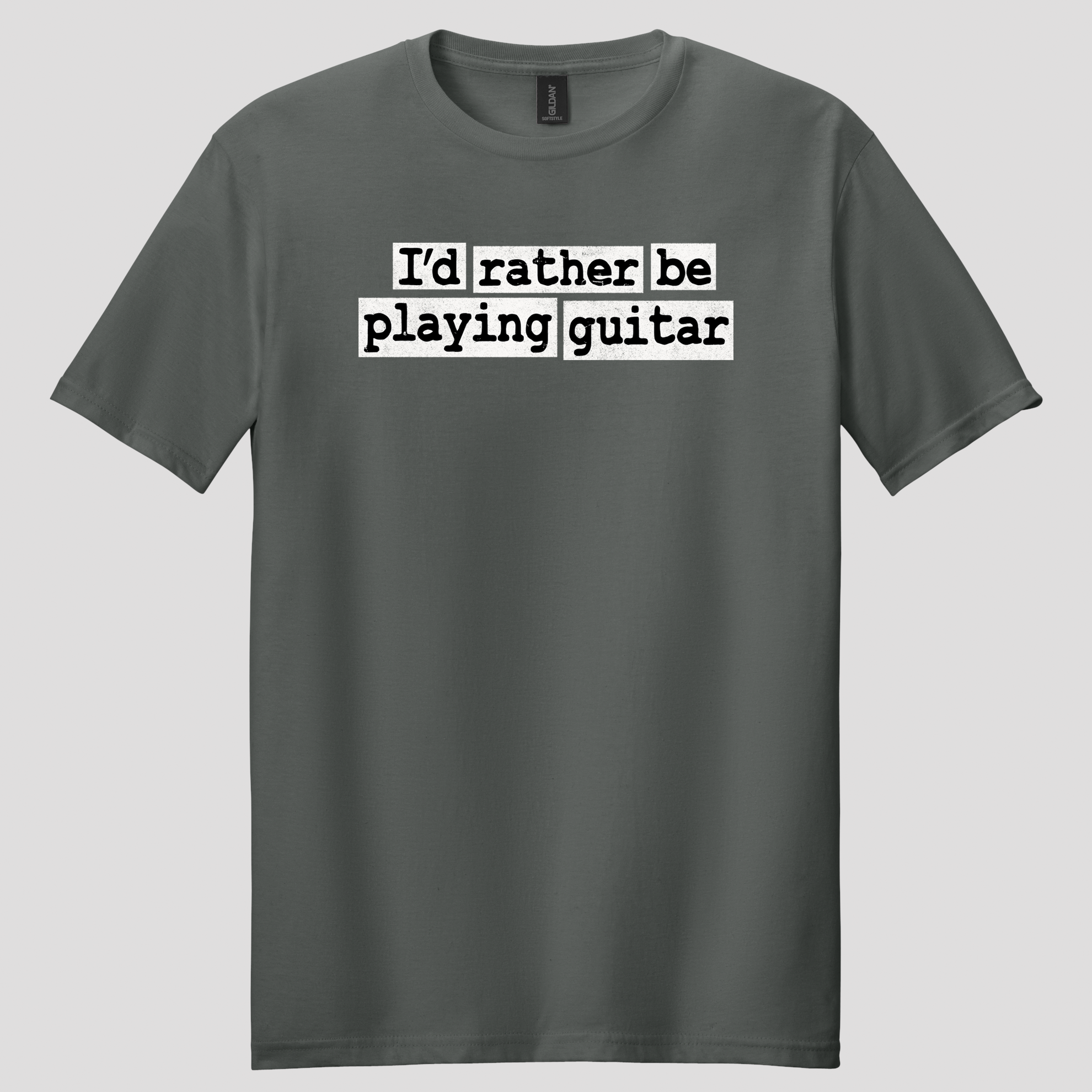 I'd Rather Be Playing Guitar T-Shirt