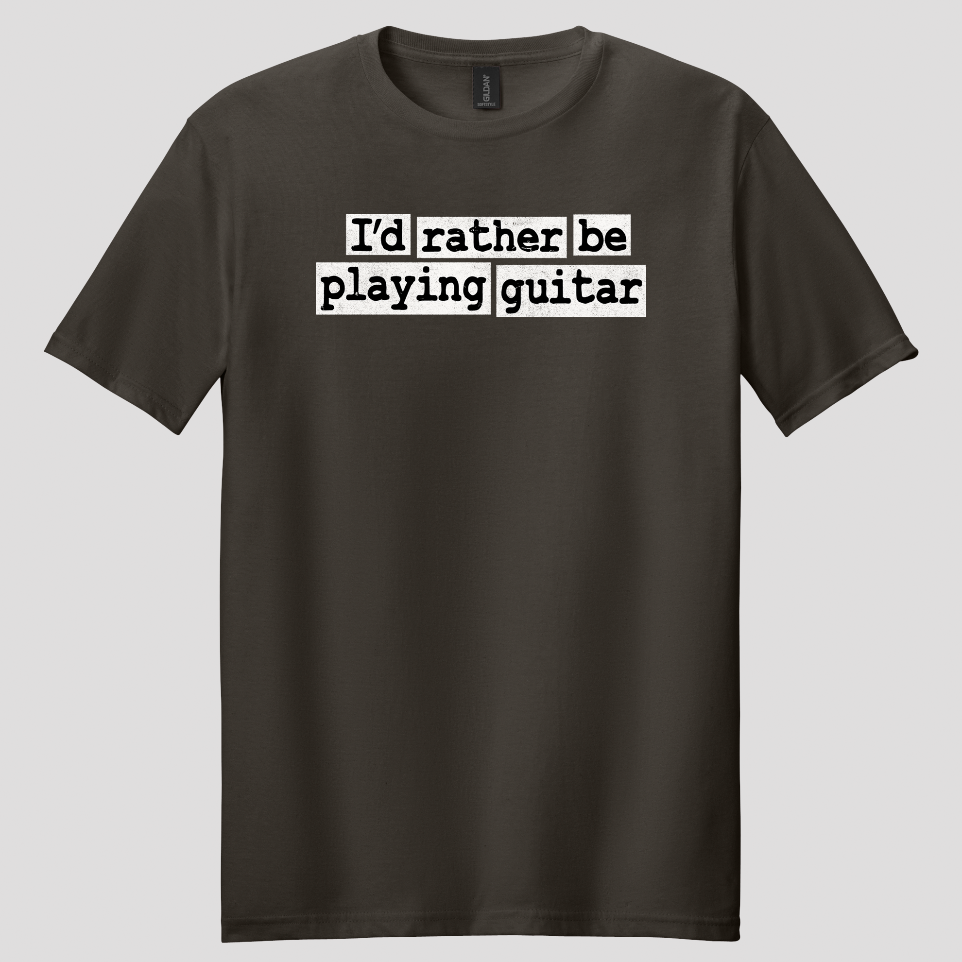I'd Rather Be Playing Guitar T-Shirt