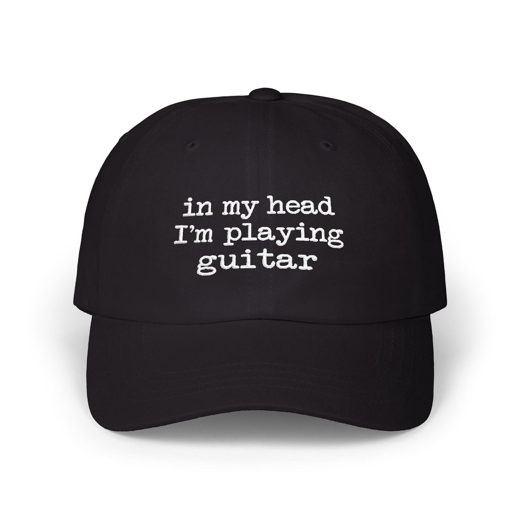 In My Head I'm Playing Guitar Hat