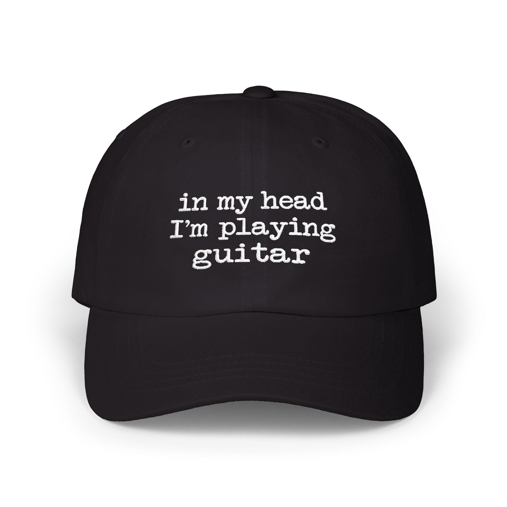 In My Head I'm Playing Guitar Hat
