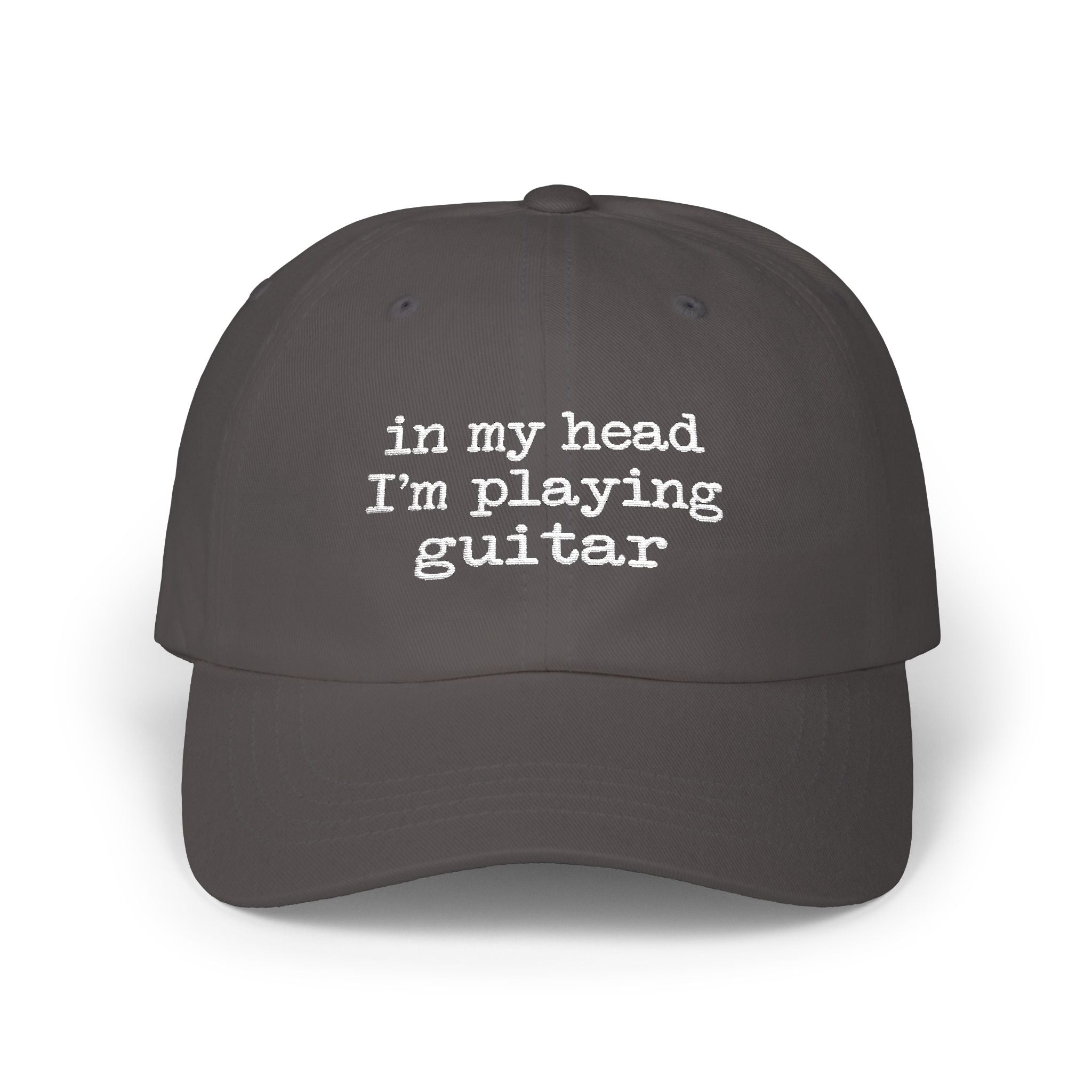 In My Head I'm Playing Guitar Hat