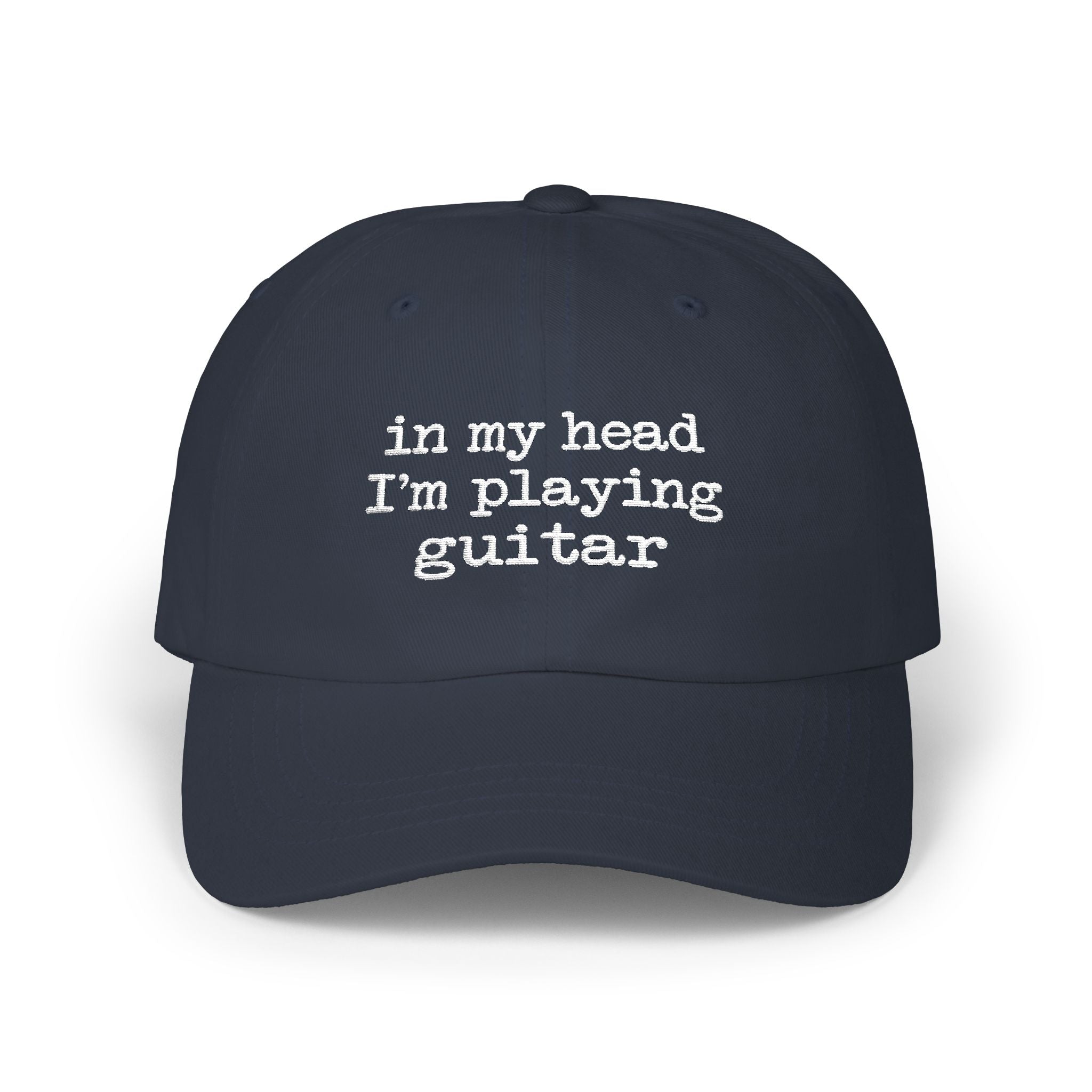 In My Head I'm Playing Guitar Hat