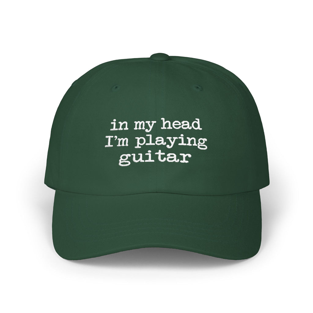 In My Head I'm Playing Guitar Hat