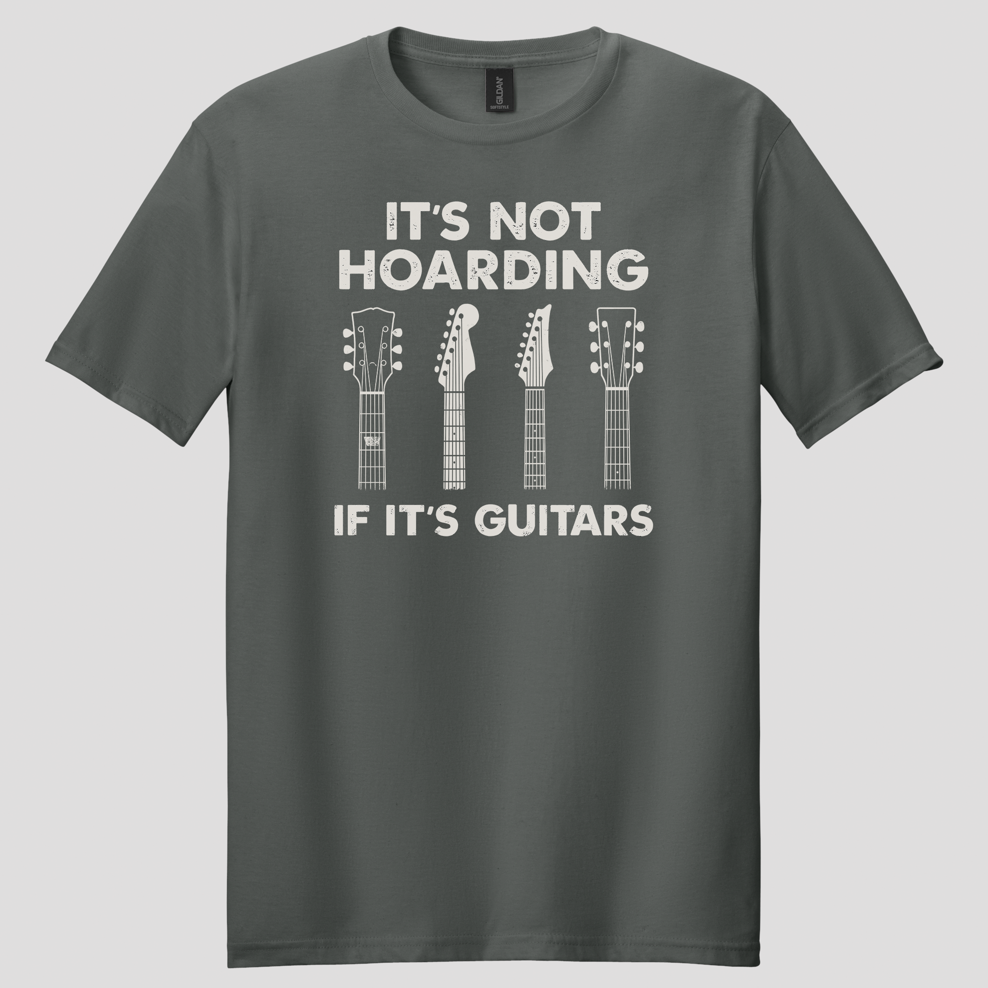 It's Not Hoarding If It's Guitars T-shirt