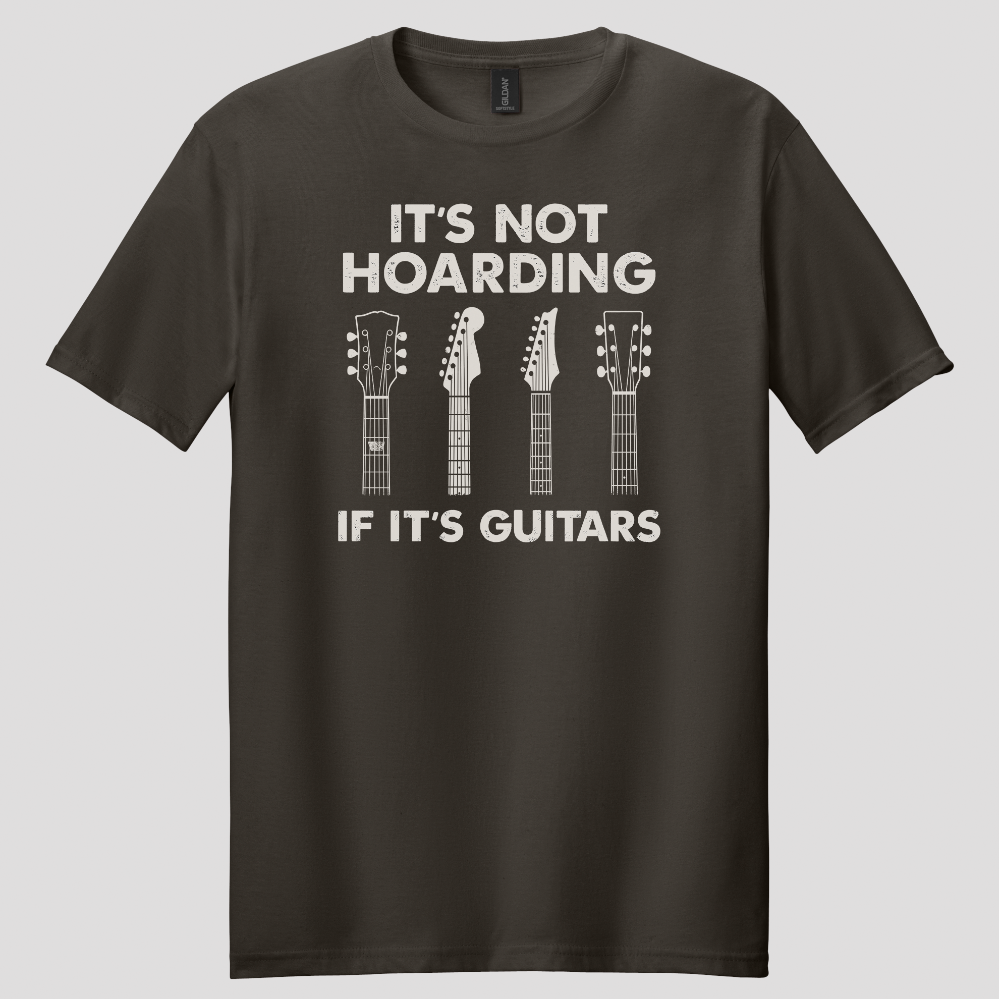 It's Not Hoarding If It's Guitars T-shirt