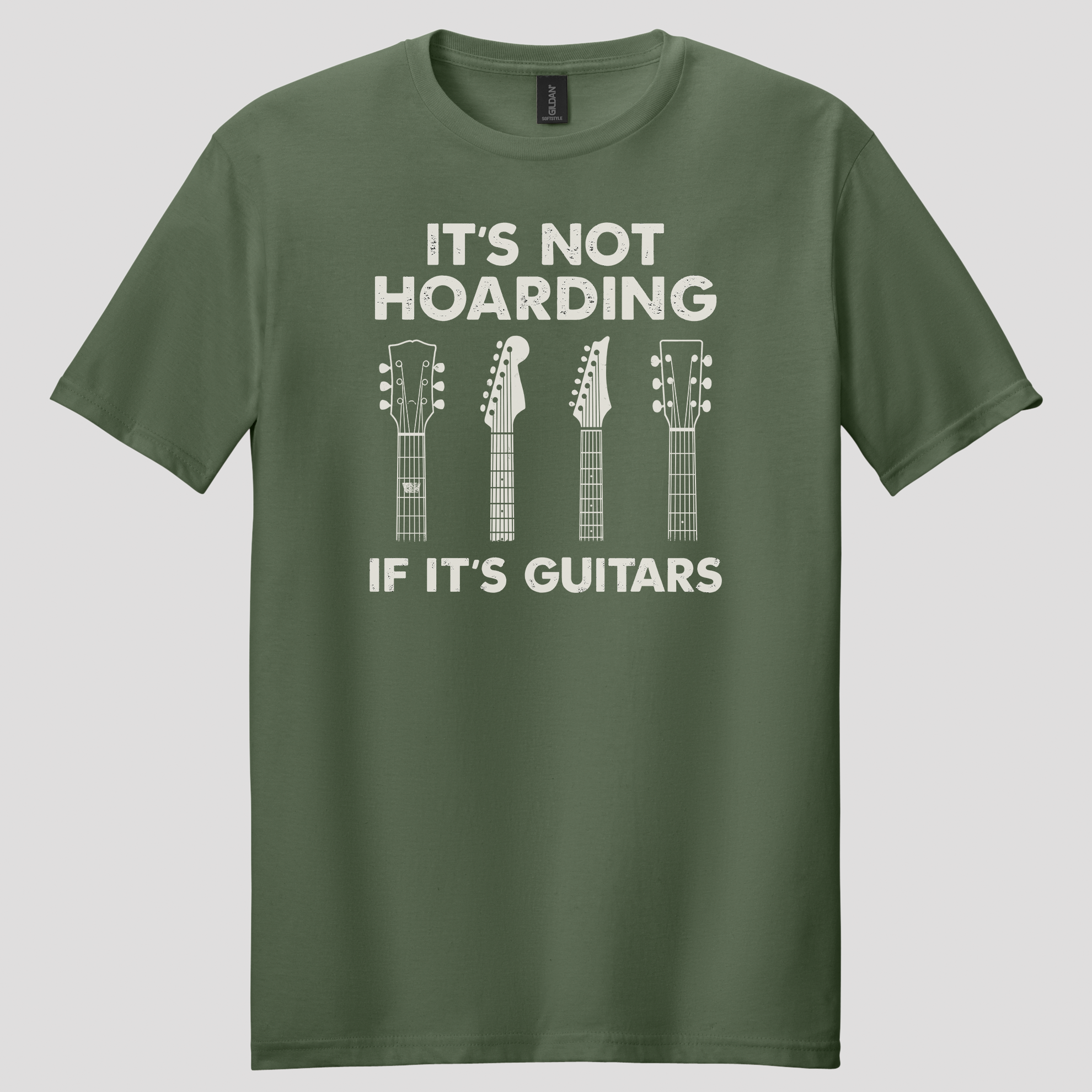 It's Not Hoarding If It's Guitars T-shirt