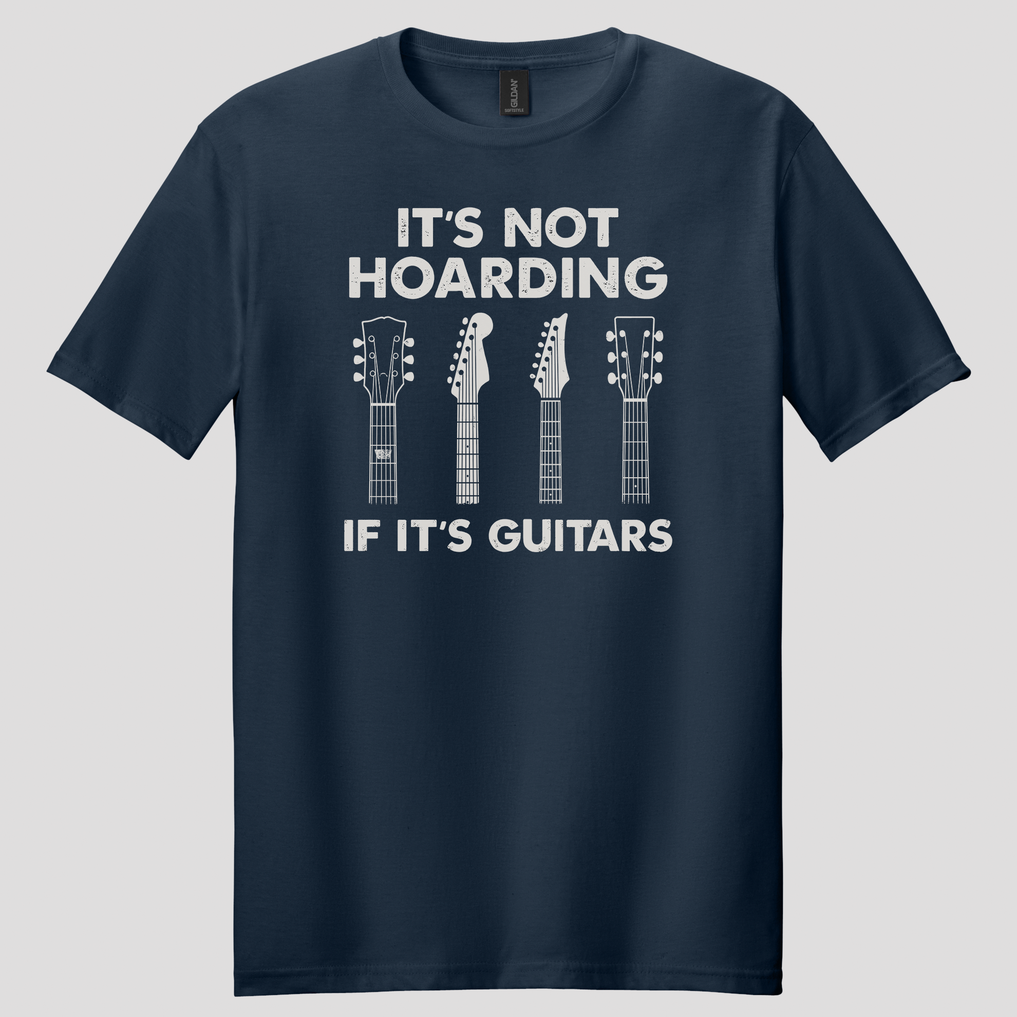 It's Not Hoarding If It's Guitars T-shirt