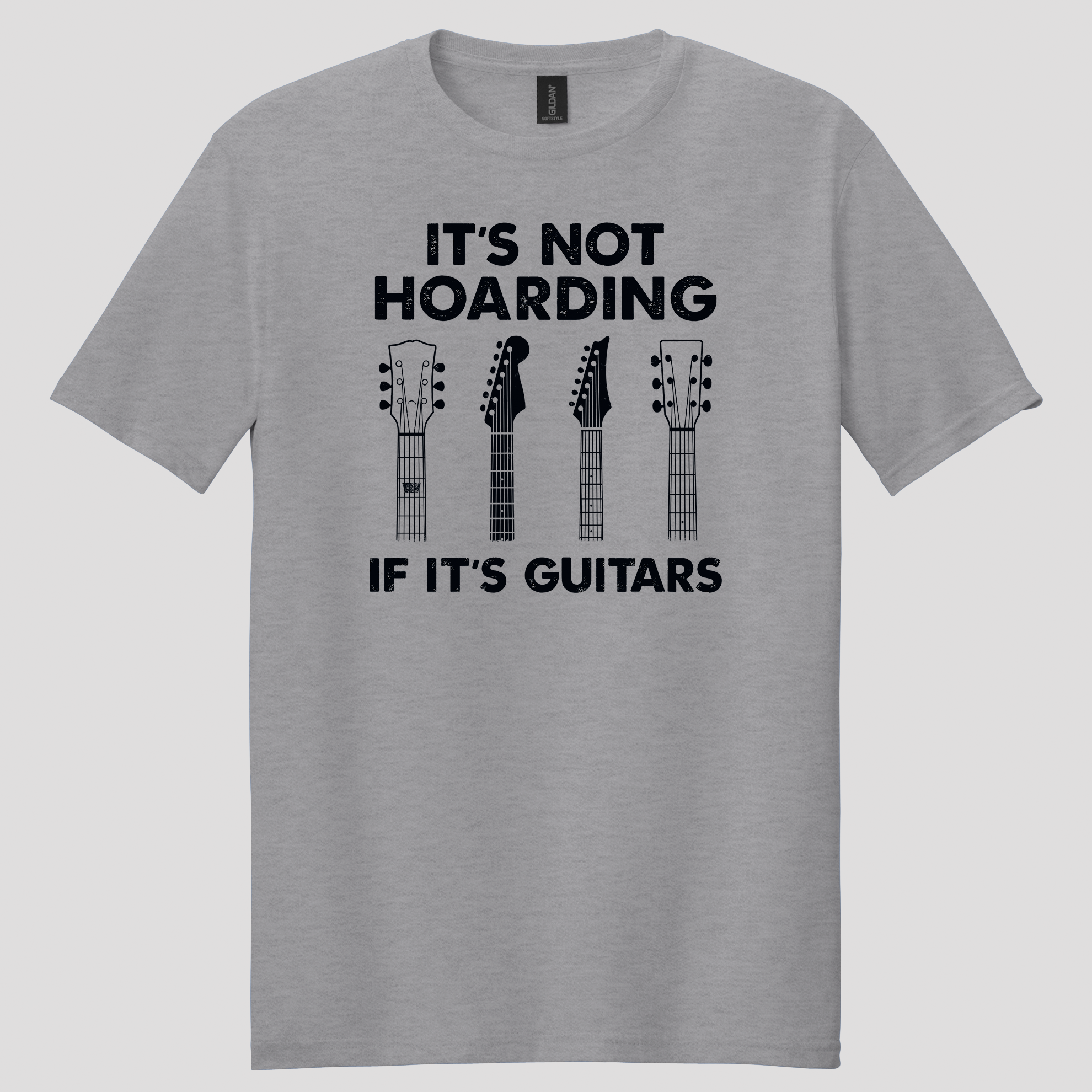 It's Not Hoarding If It's Guitars T-shirt