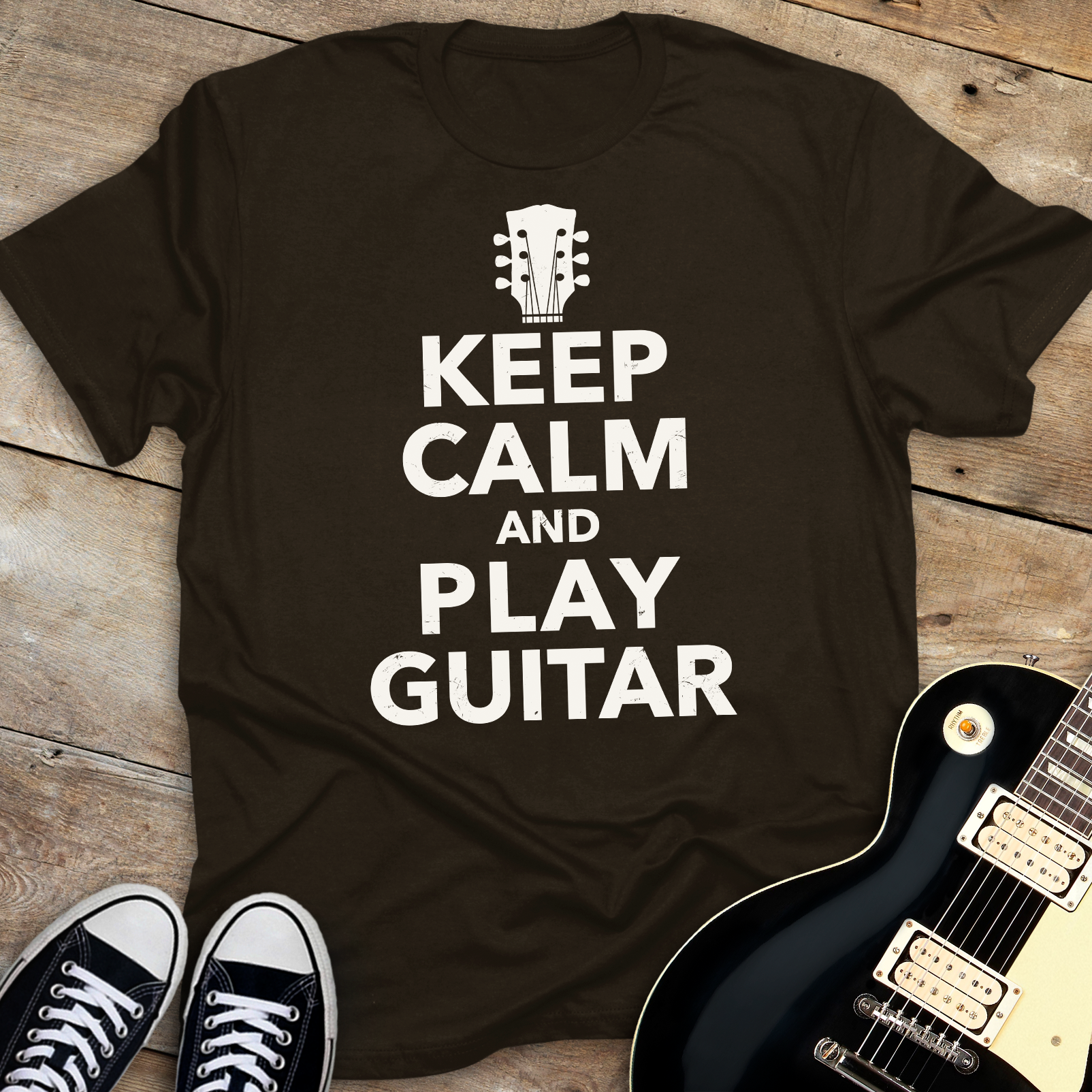 Keep Calm & Play Guitar T-shirt