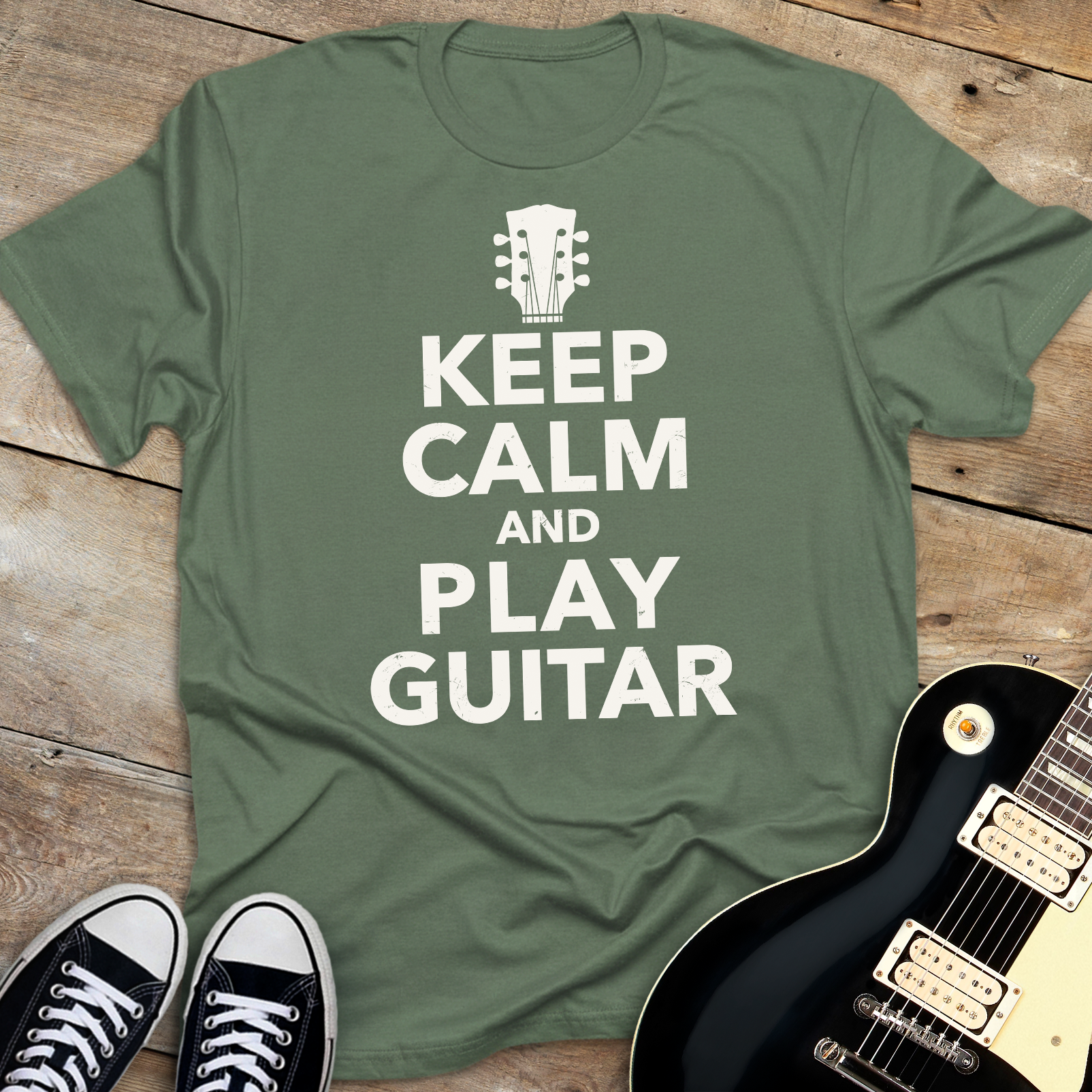 Keep Calm & Play Guitar T-shirt