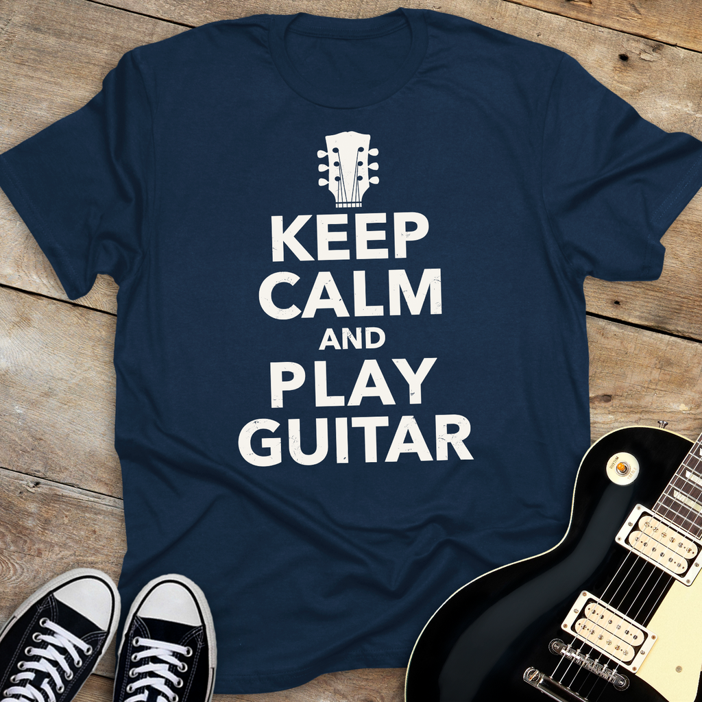 Keep Calm & Play Guitar T-shirt