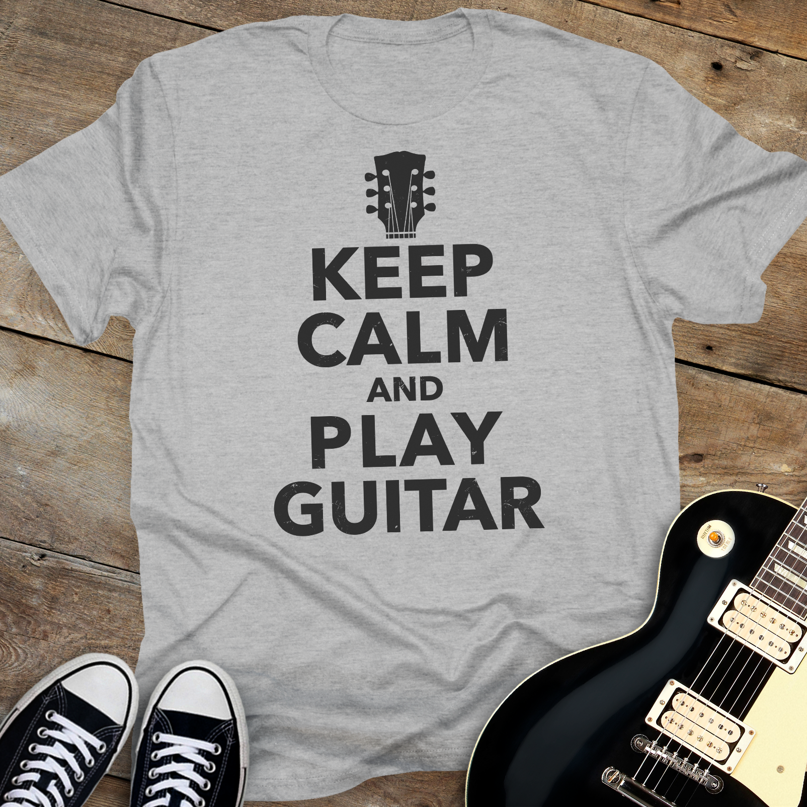 Keep Calm & Play Guitar T-shirt
