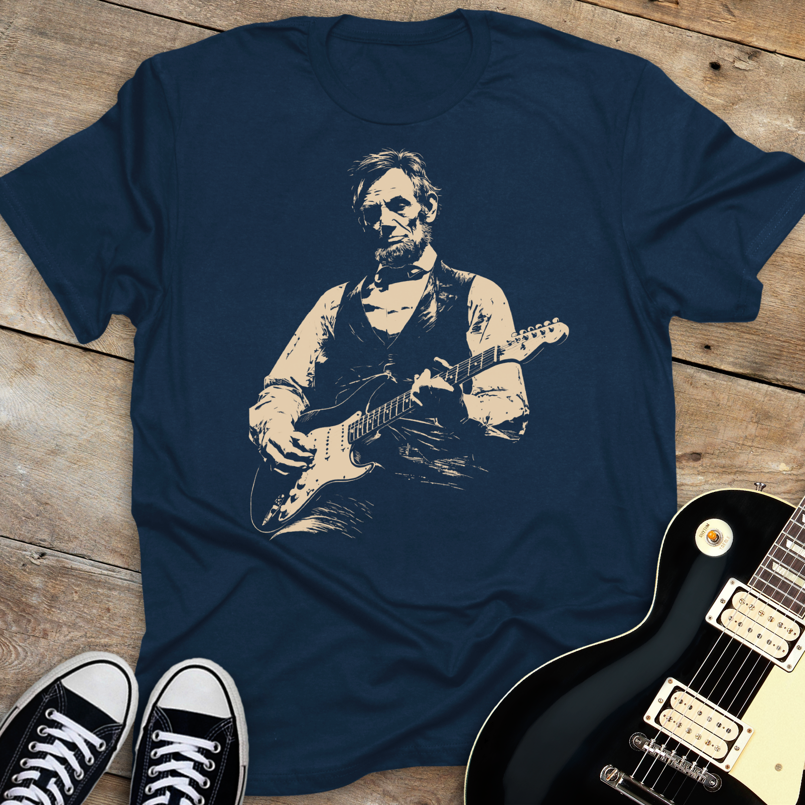 Lincoln Guitarist T-Shirt