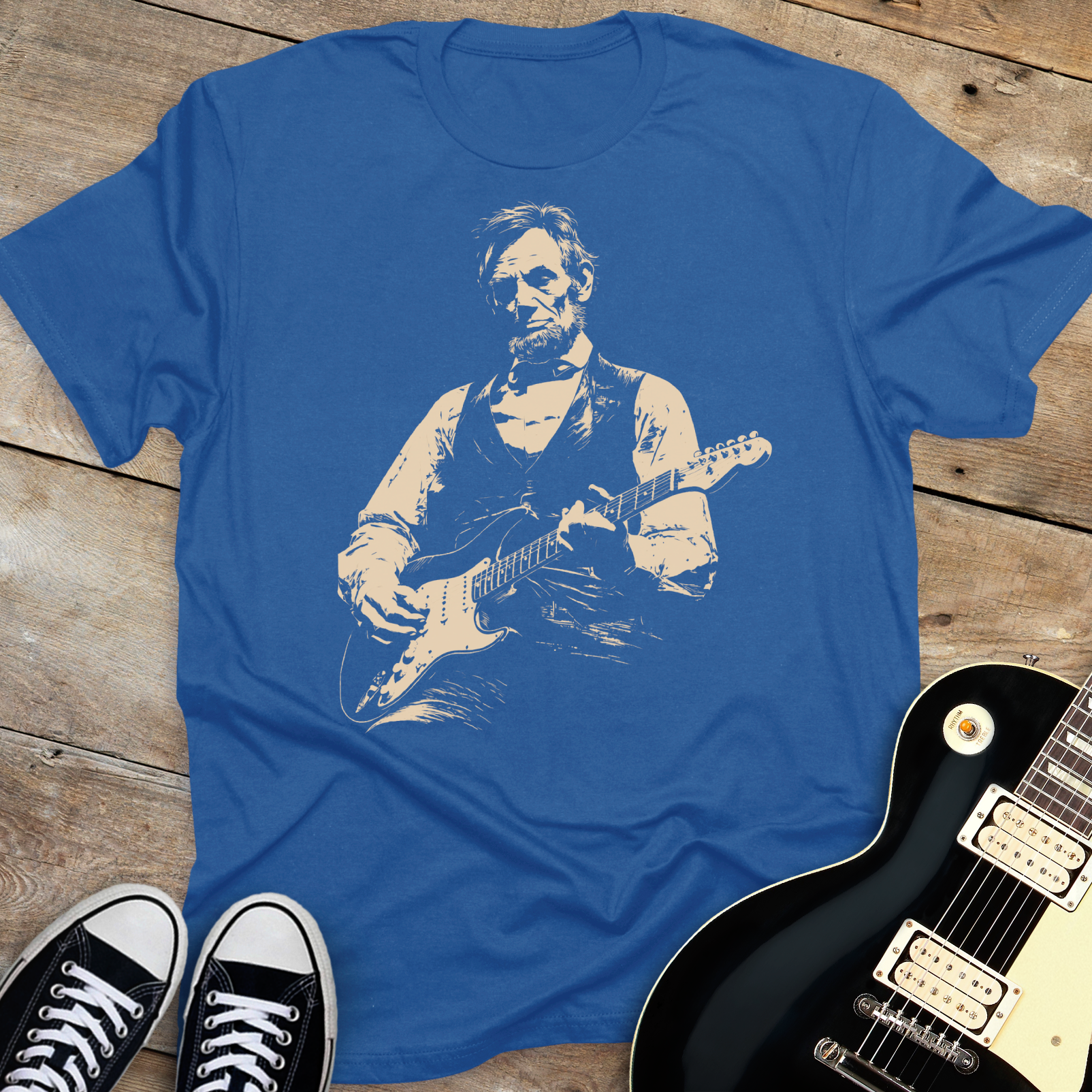 Lincoln Guitarist T-Shirt