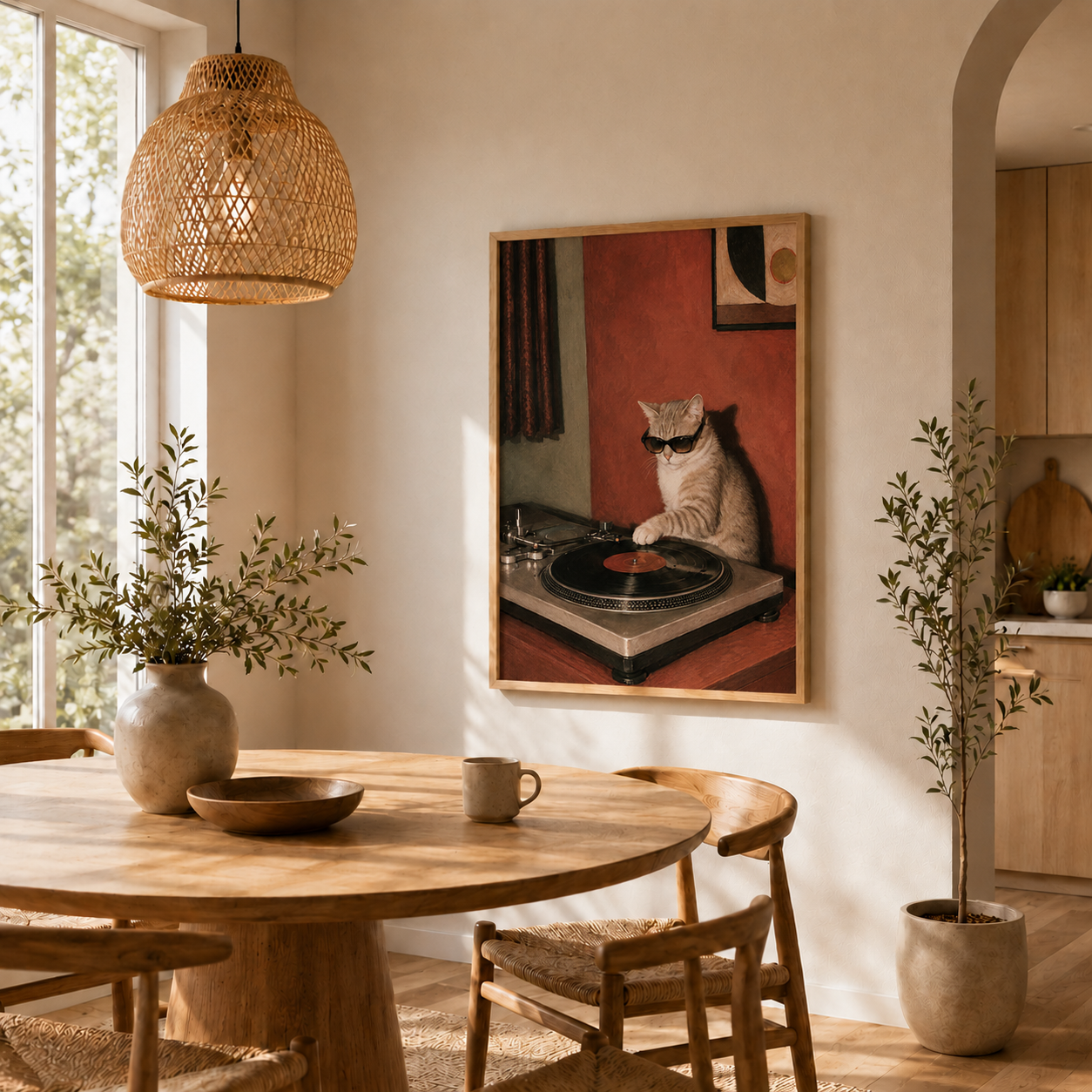 Scratchin' Wall Art