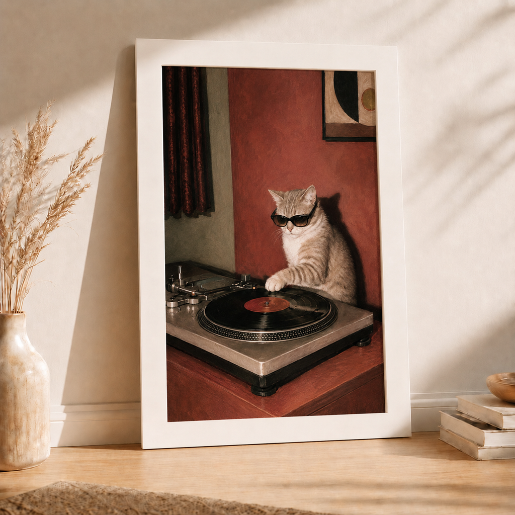 Scratchin' Wall Art