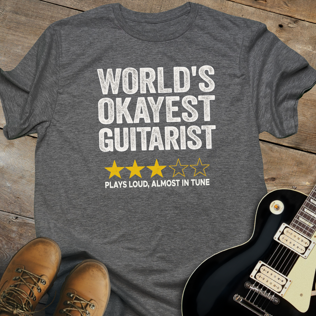 World's Okayest Guitarist T-Shirt