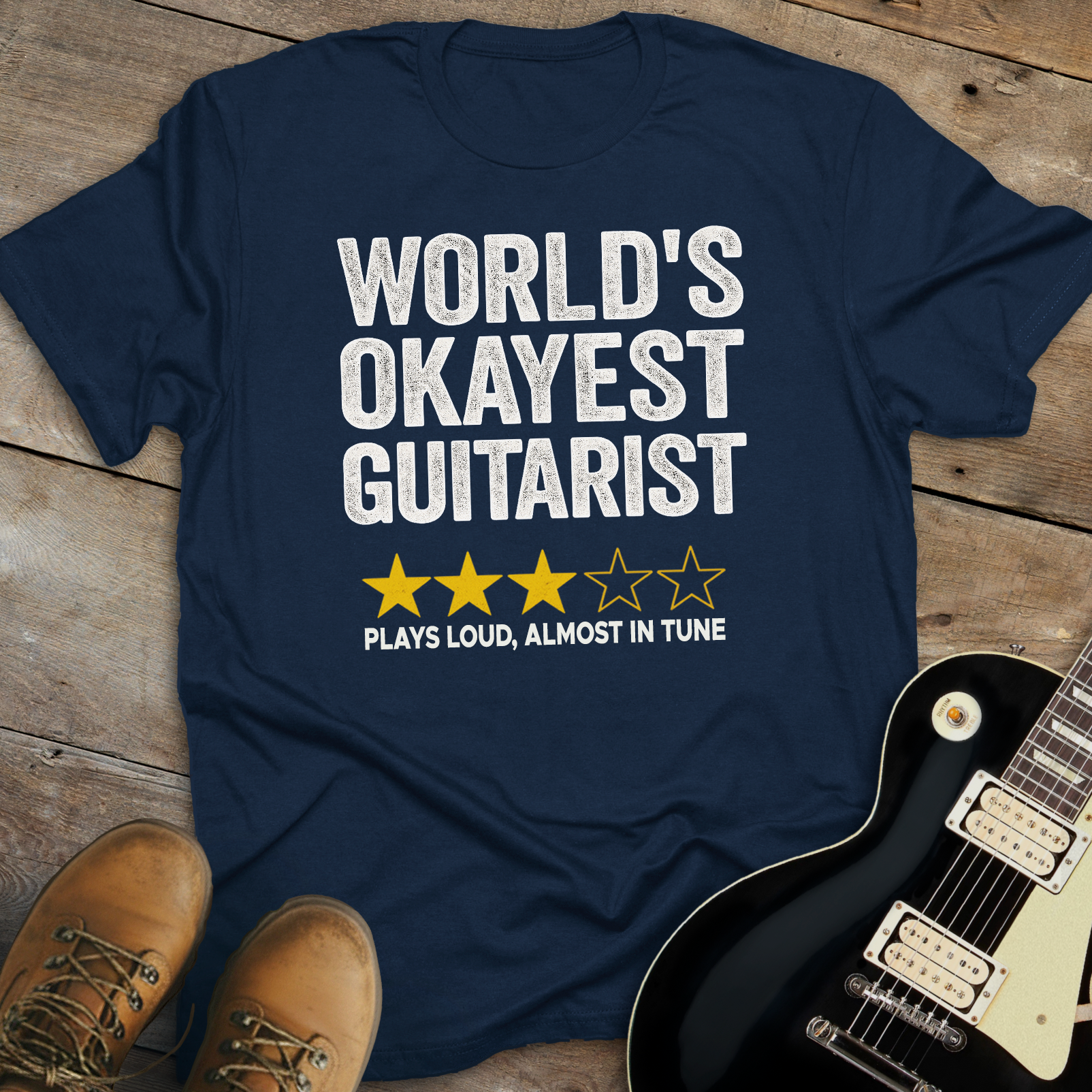 World's Okayest Guitarist T-Shirt